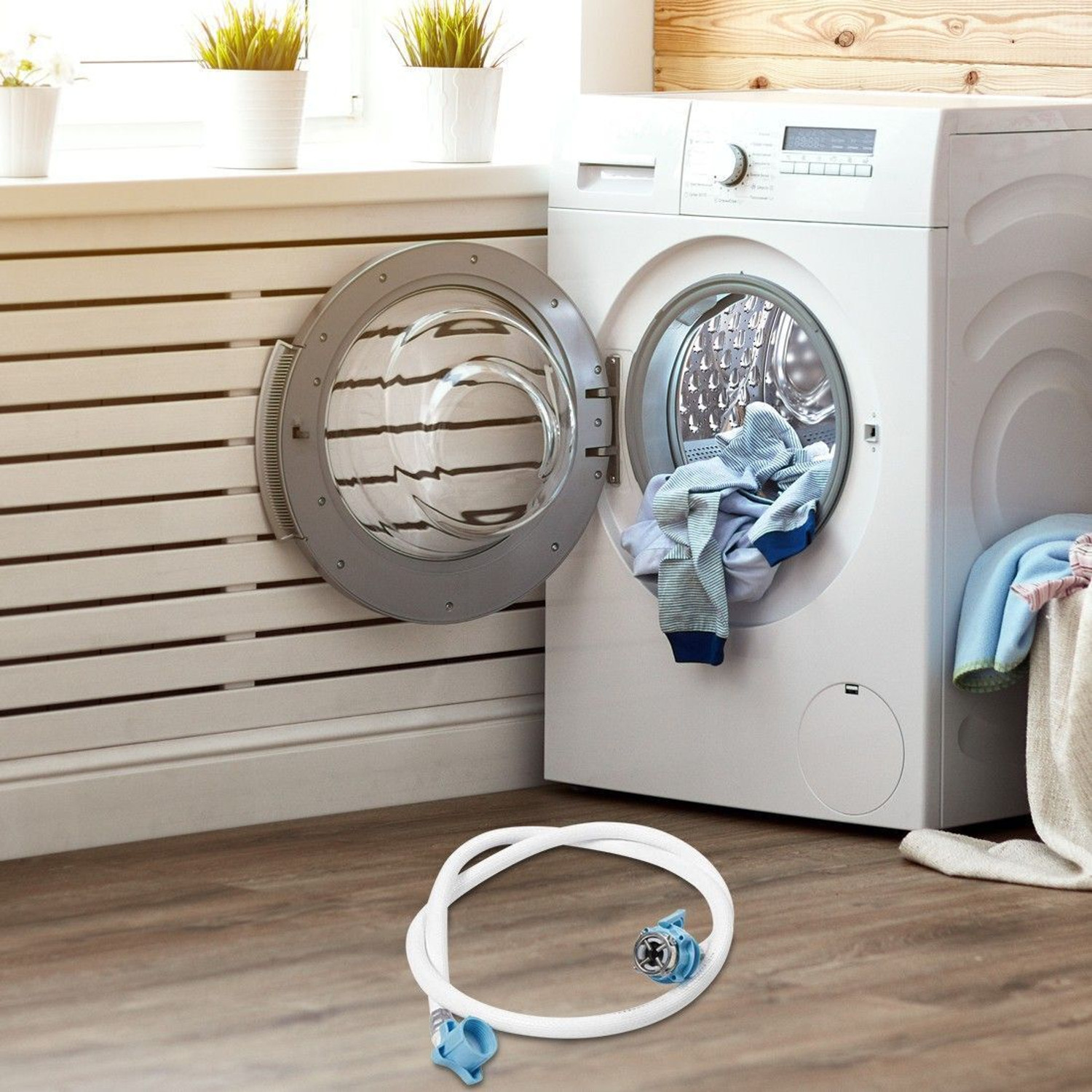 Image of Kamboj Handloom 5 Meter Water Pipe Washing Machine Inlet Hose