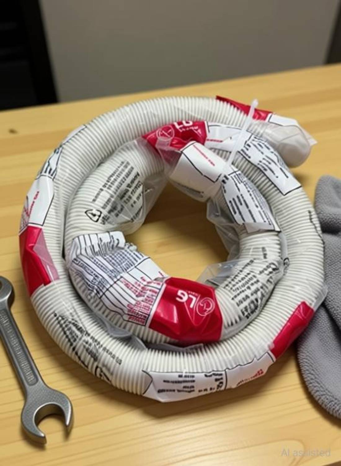 Arvika sales LG Original Drain Hose for Top Load & Semi-Automatic Washing Machine 1.25 Meter Washing Machine Outlet Hose