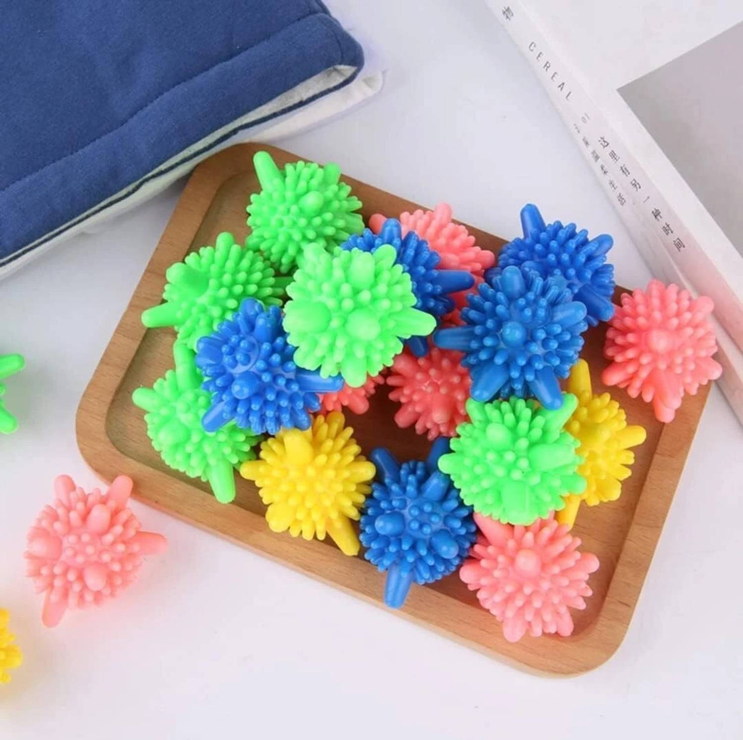 ADMONITION Silicon Anti-winding Laundry Dryer Ball, Detergent Washing Laundry ball Detergent Bar