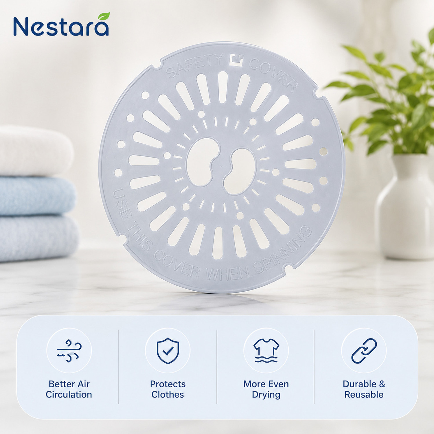 Image of Nestara Dryer Cap Washing Machine Net