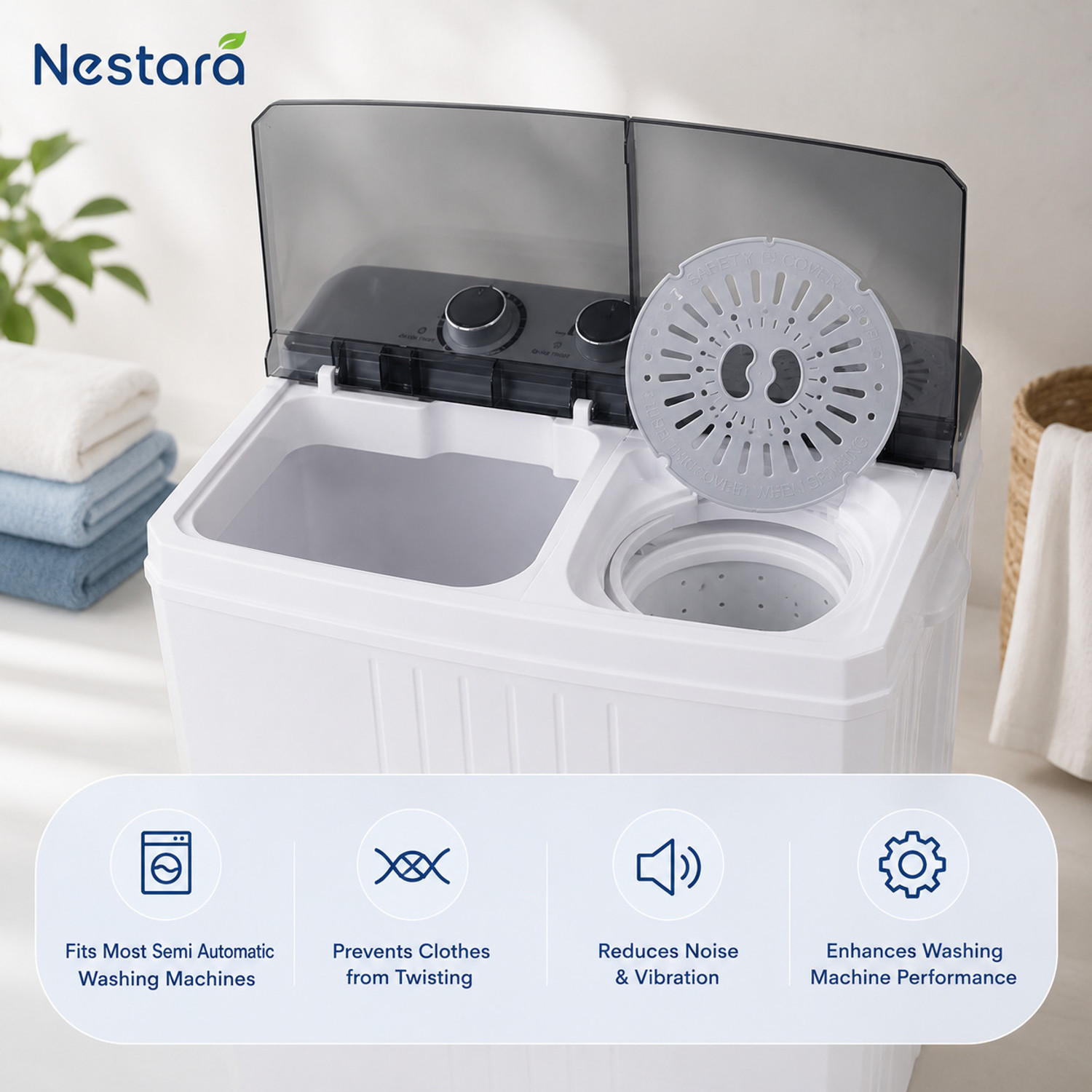 Image of Nestara Dryer Cap Washing Machine Net