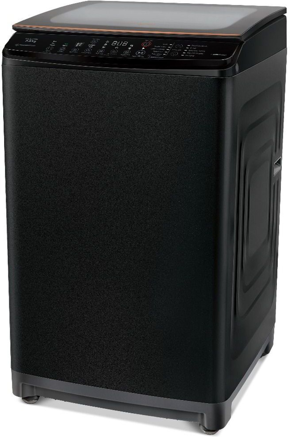 Image of Voltas Beko 8.5 kg Fully Automatic Top Load Washing Machine with In-built Heater Black