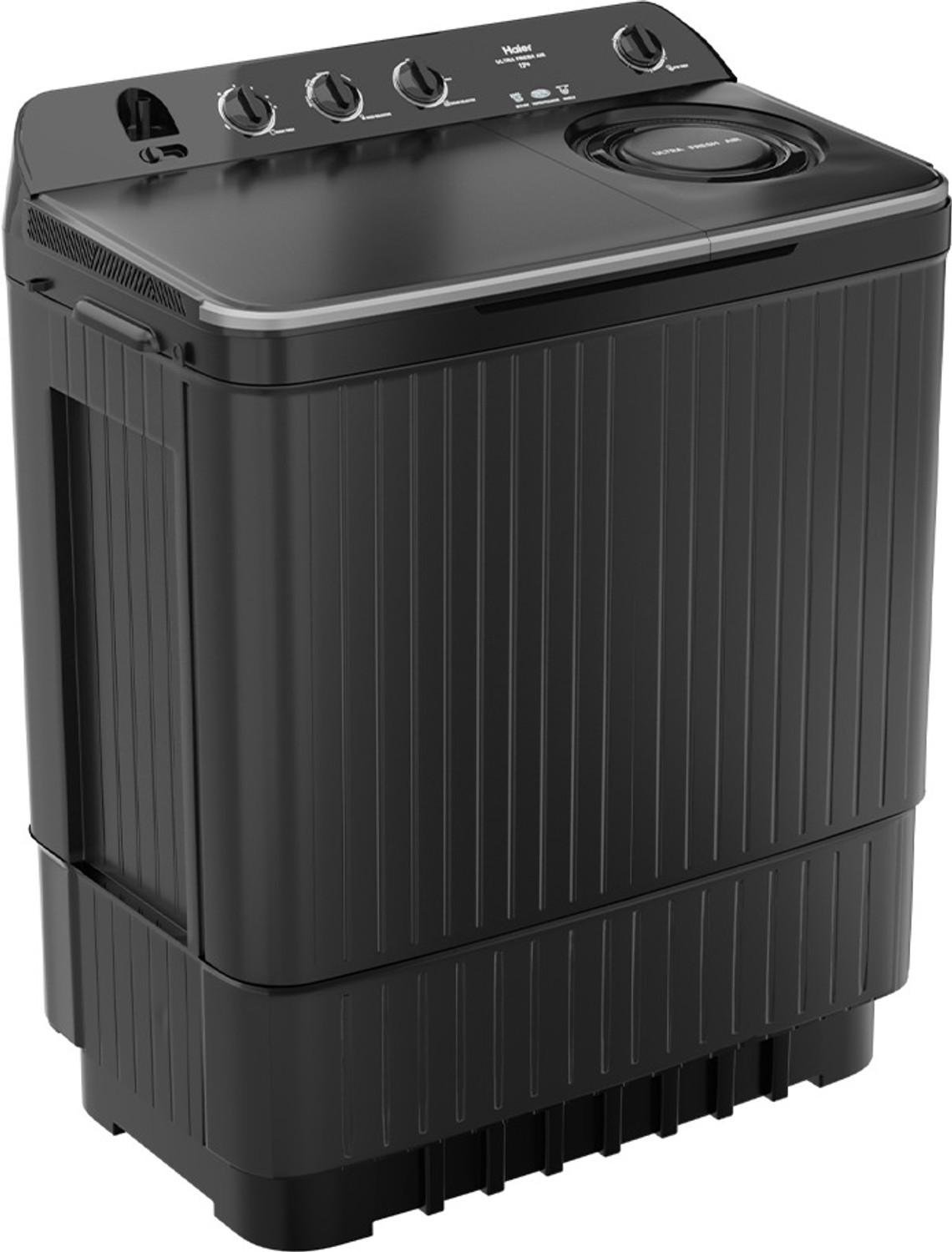 Image of Haier 12 kg Semi Automatic Top Load Washing Machine Black