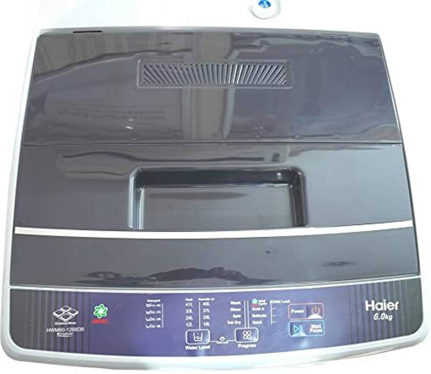 Haier 6 kg Fully Automatic Top Load Washing Machine Grey Price in