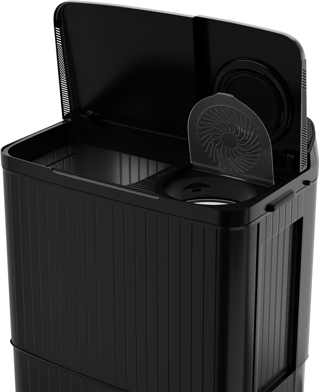 Image of Haier 12 kg Semi Automatic Top Load Washing Machine Black