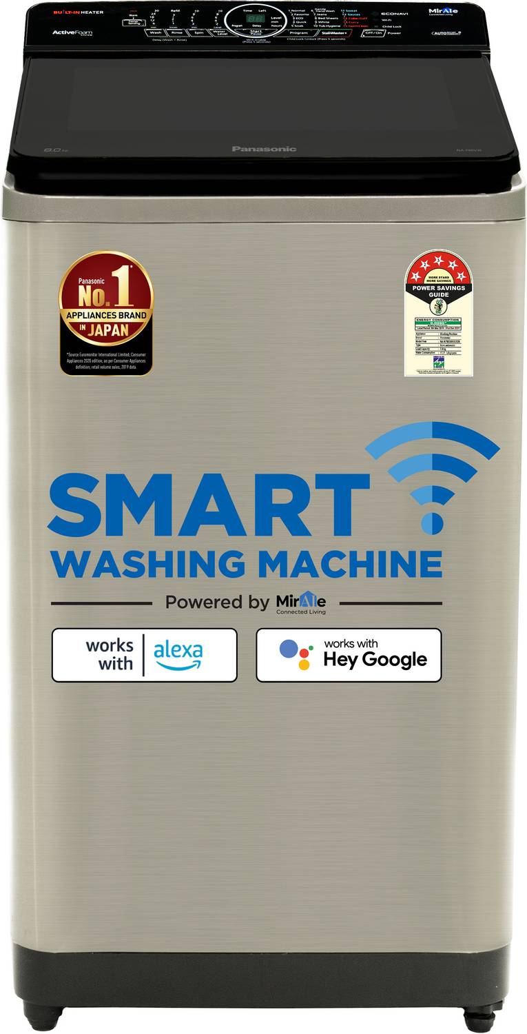 Panasonic 8 kg Wi-Fi EnabledSmart Washing Machine Fully Automatic