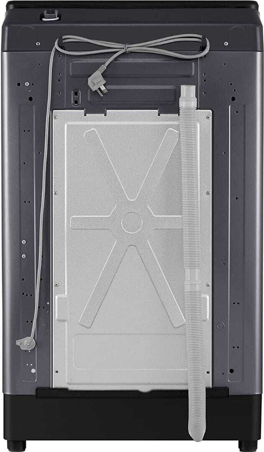Image of Haier 7.5 kg Fully Automatic Top Load Washing Machine with In-built Heater Grey, Brown