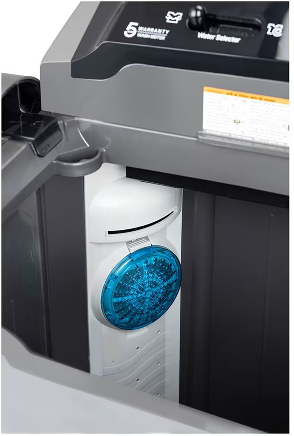 Image of LG 9.5 kg Semi Automatic Top Load Washing Machine Black
