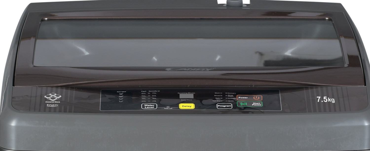 Image of Haier 7.5 kg Fully Automatic Top Load Washing Machine Grey