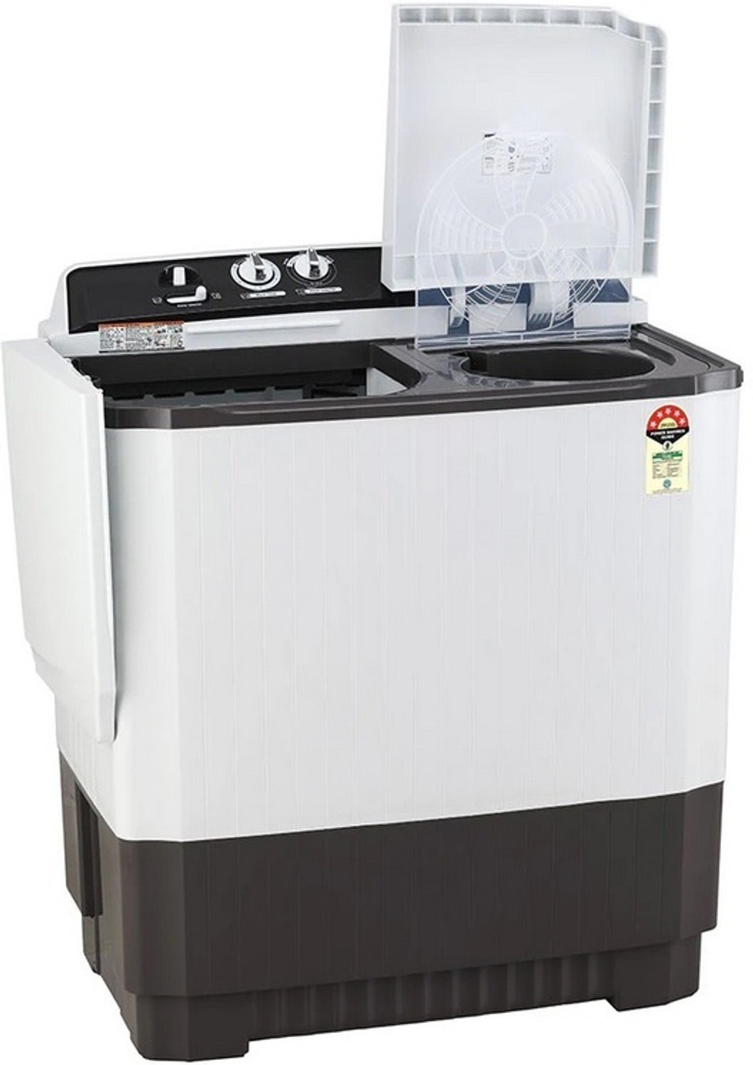 Image of LG 10 kg Semi Automatic Top Load Washing Machine Grey, White