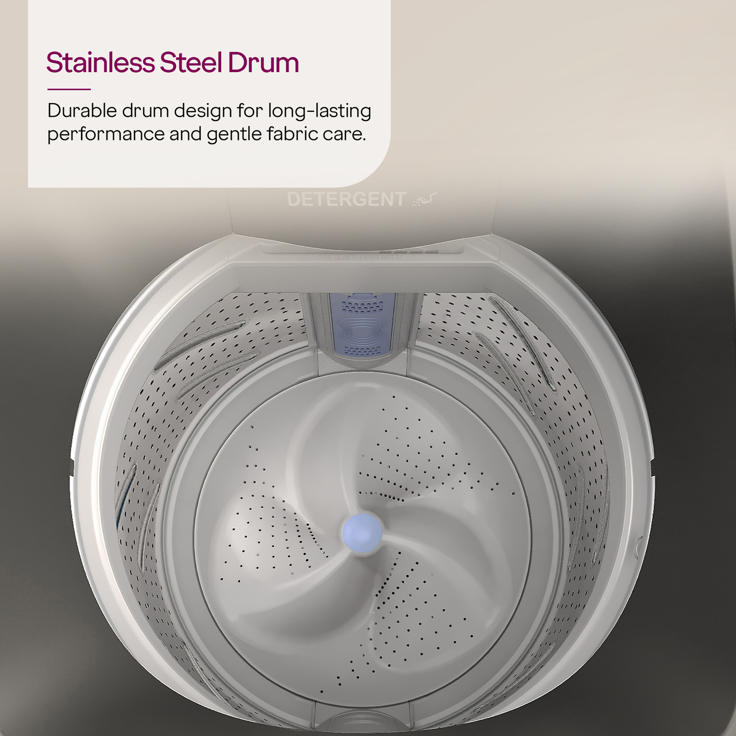 Image of Godrej 8 kg 5 Star Zero Pressure Technology With Roller Coaster Wash and Advanced Digital Display Fully Automatic Top Load Washing Machine Grey