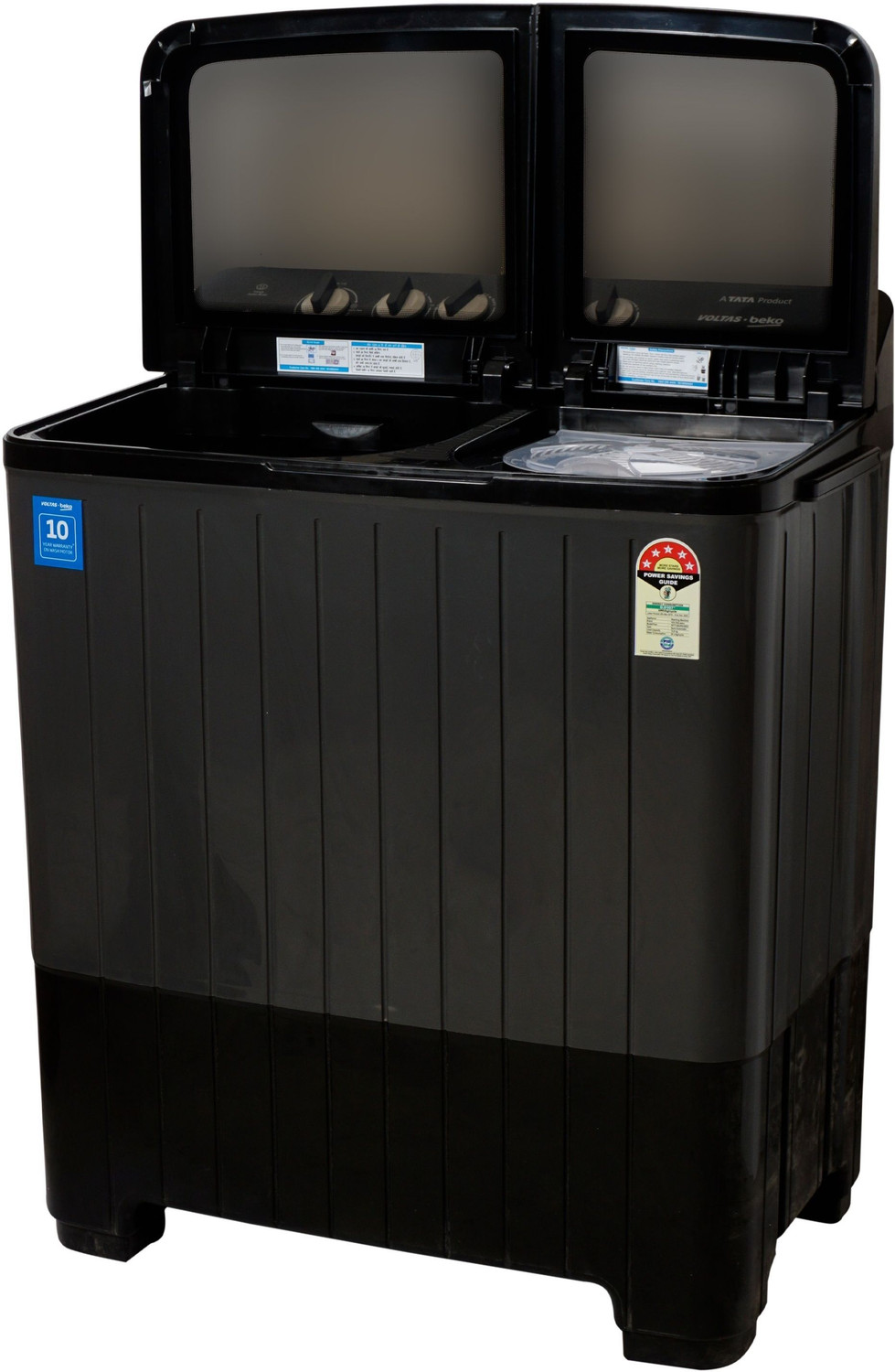Image of Voltas Beko 14 kg Semi Automatic Top Load Washing Machine Grey