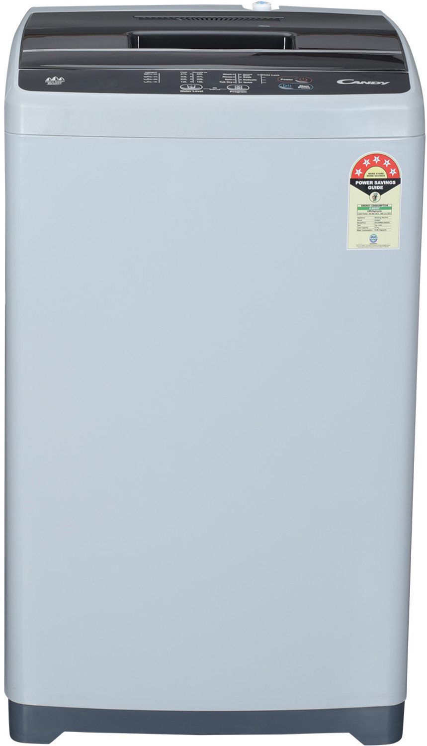 Image of CANDY 6.5 kg Fully Automatic Top Load Washing Machine Grey, White