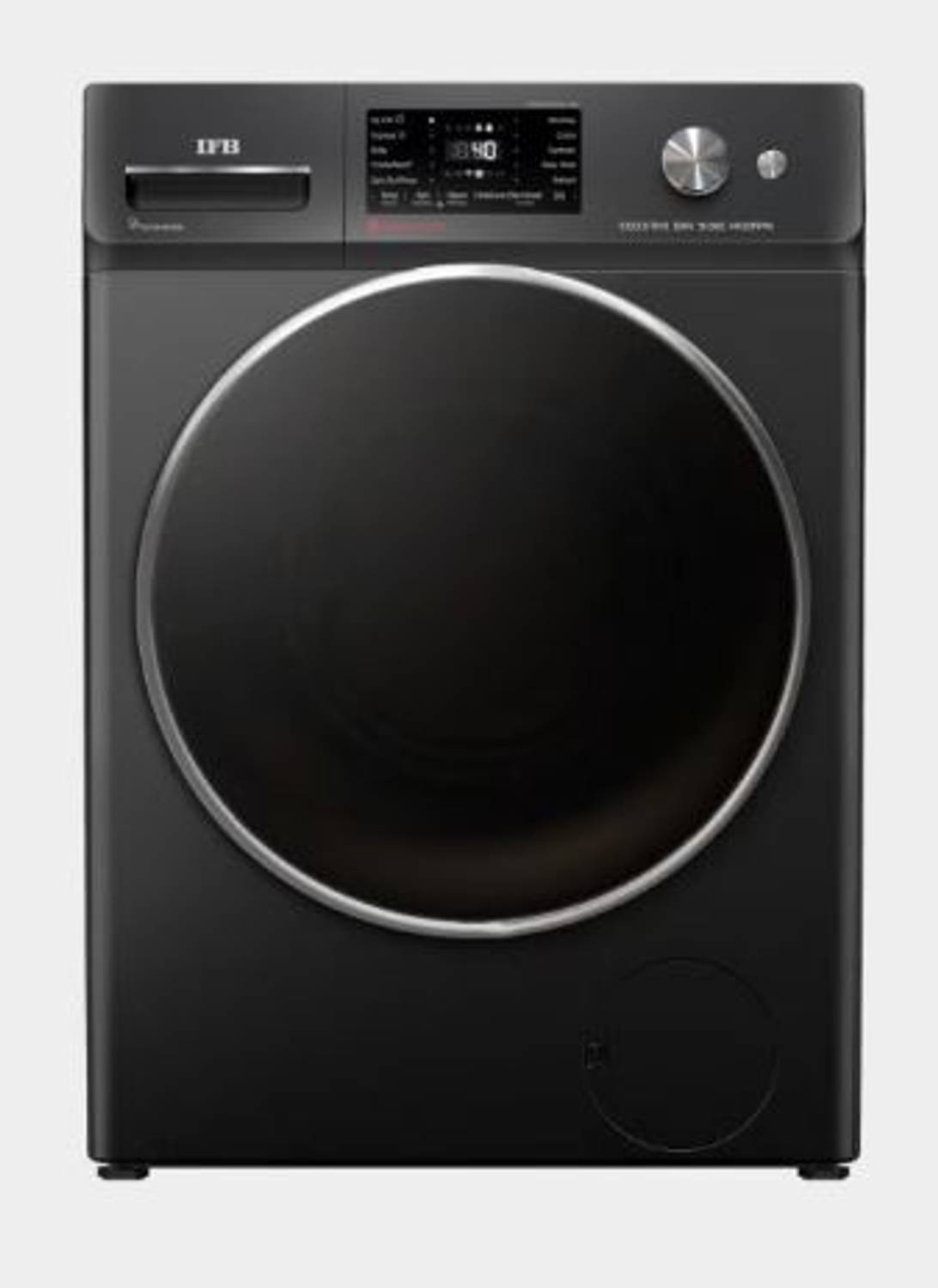 IFB 9 kg Fully Automatic Front Load Washing Machine with In-built Heater Black