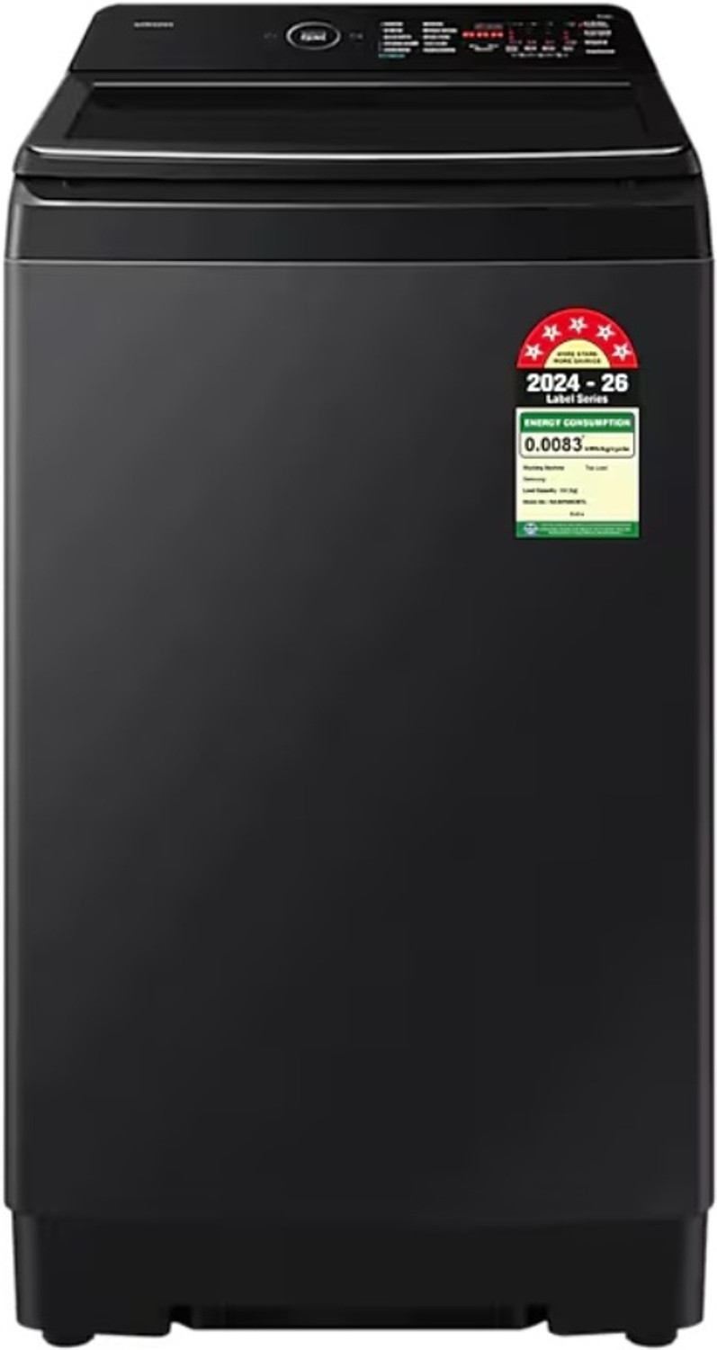 Image of Samsung 8 kg Fully Automatic Top Load Washing Machine Black