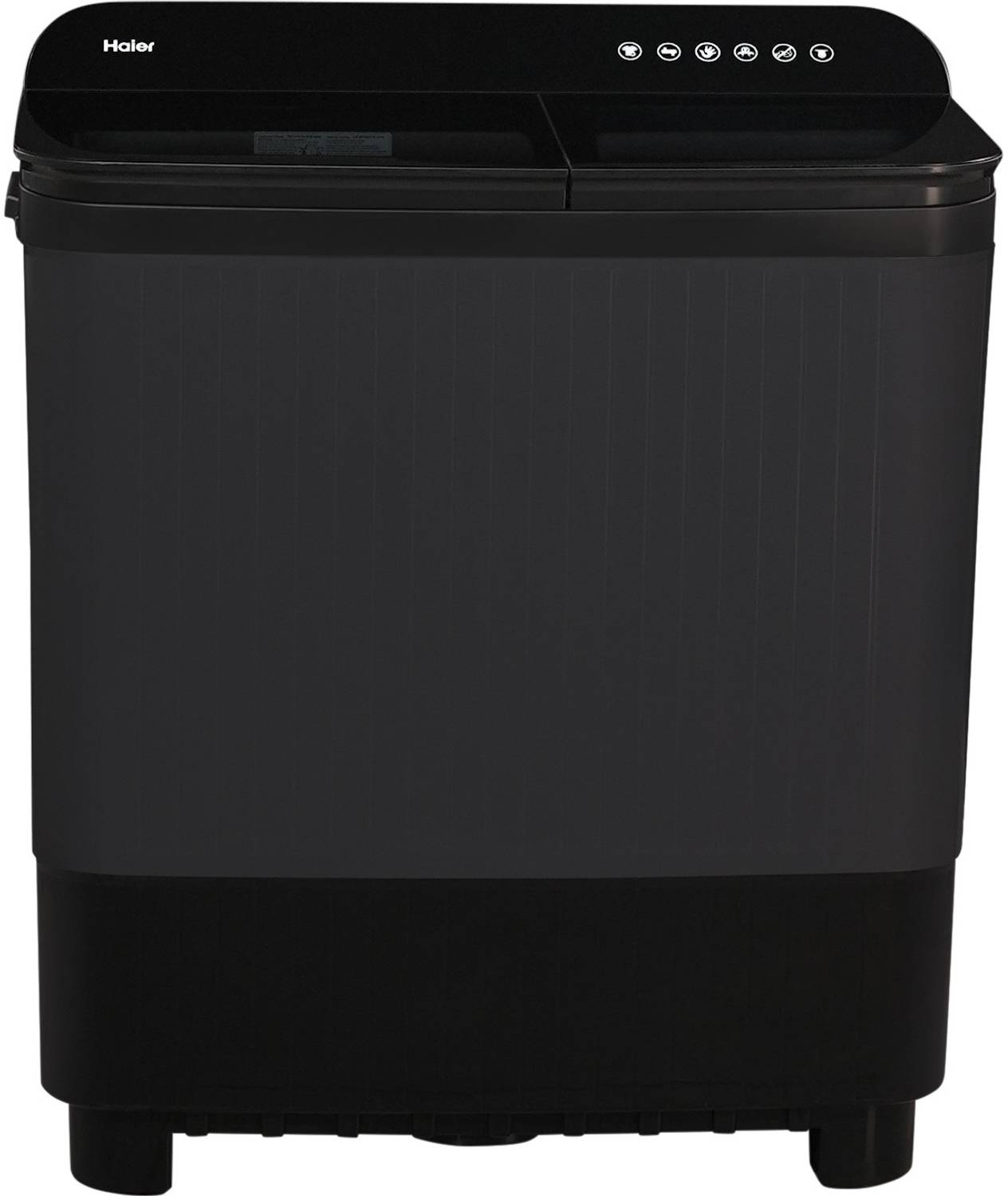 Haier 8.5 kg Semi Automatic Top Load Black (HTW85-178BBK)
