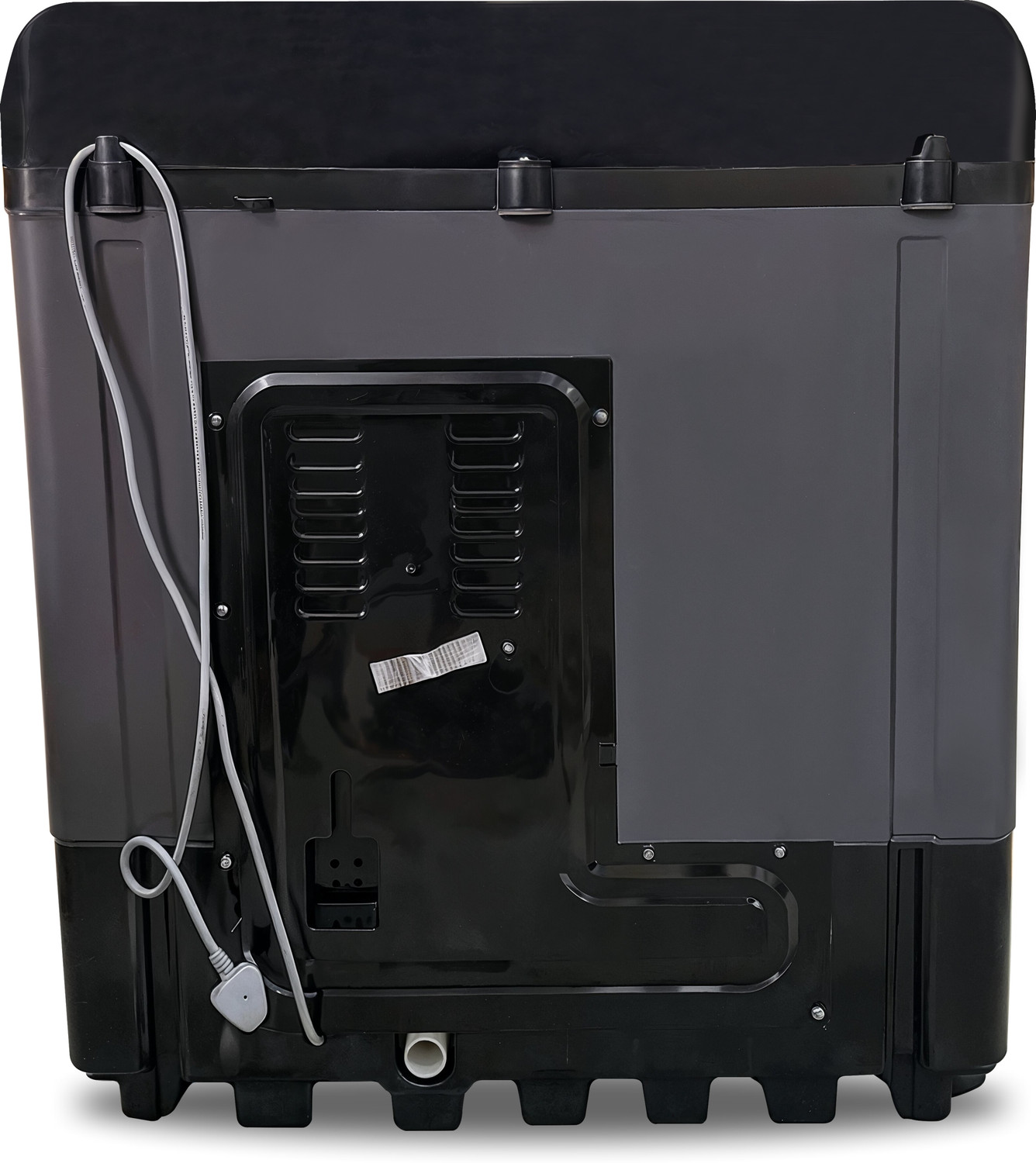 Image of VW 10.5 kg Semi Automatic Top Load Washing Machine Black