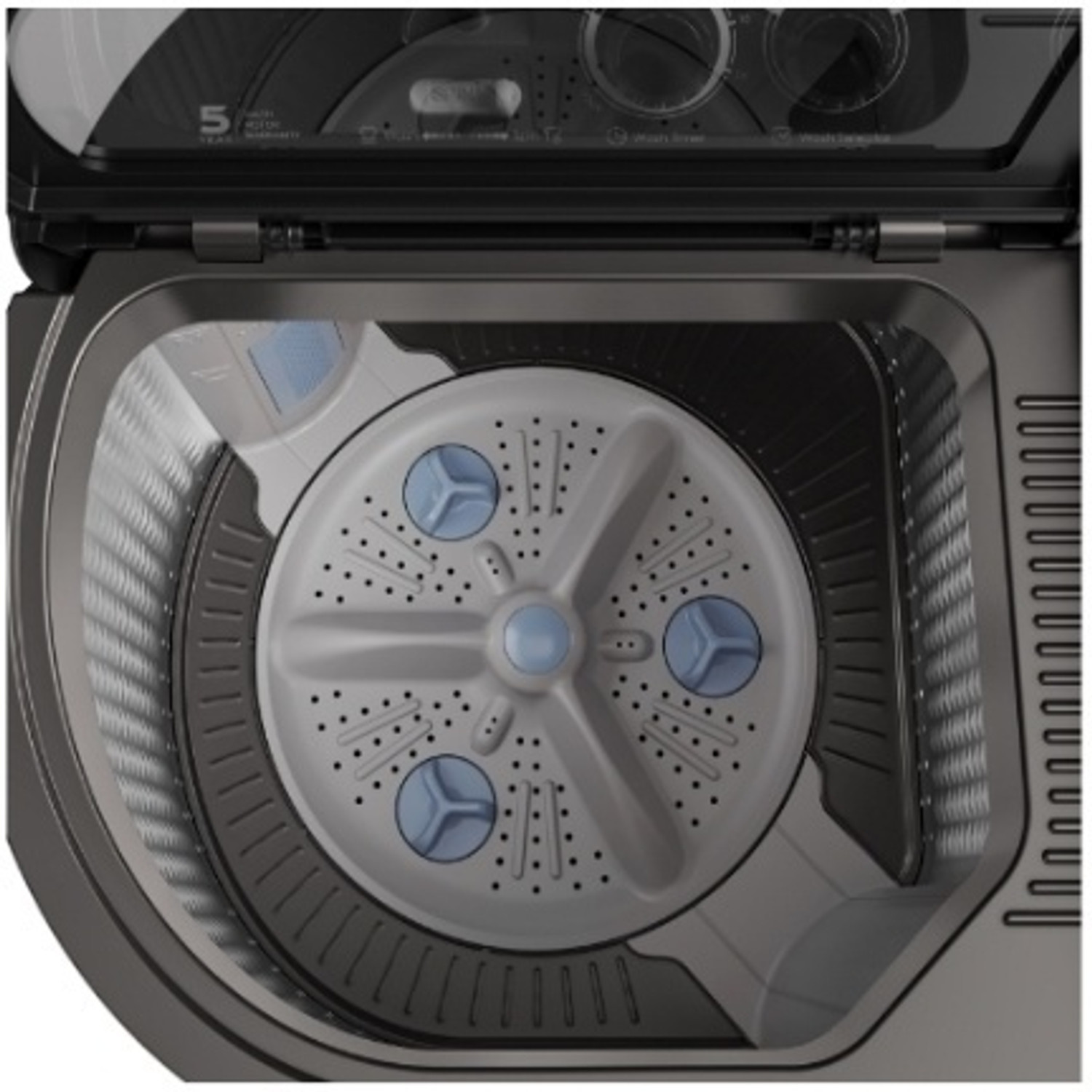 Image of Godrej 11.5 kg Semi Automatic Top Load Washing Machine Grey