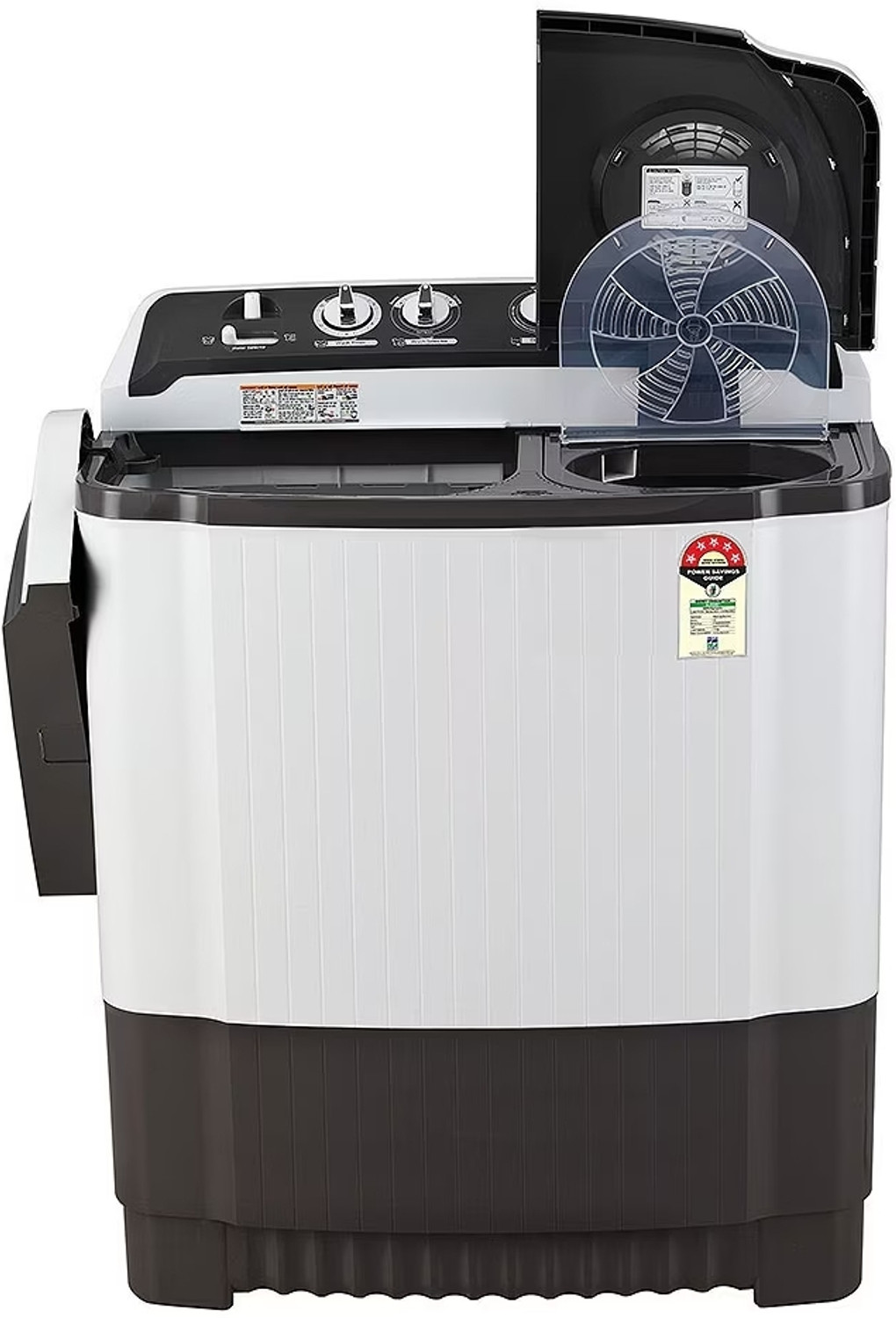 Image of LG 7.5 kg Semi Automatic Top Load Washing Machine Grey