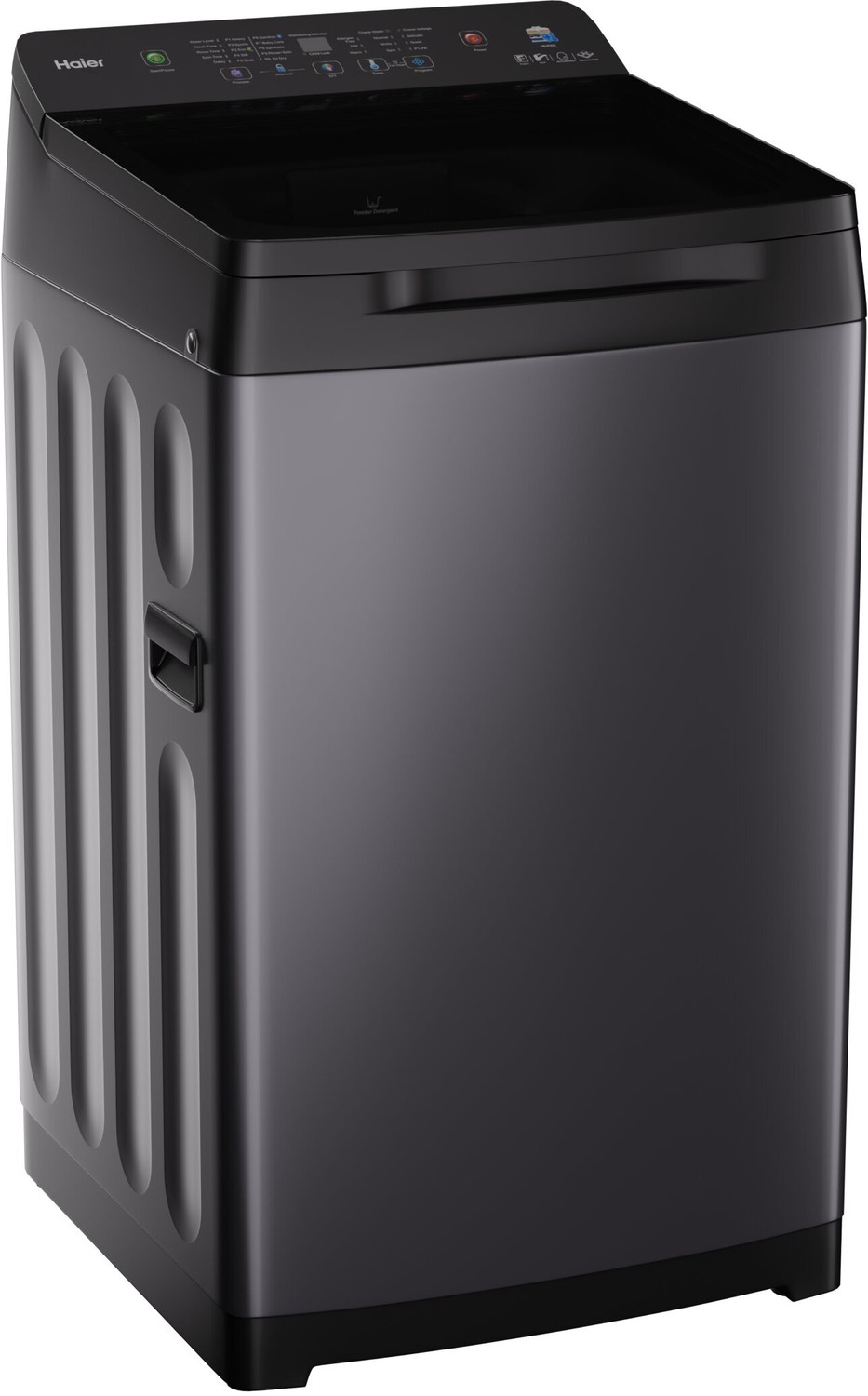 Image of Haier 9 kg Fully Automatic Top Load Washing Machine with In-built Heater Black