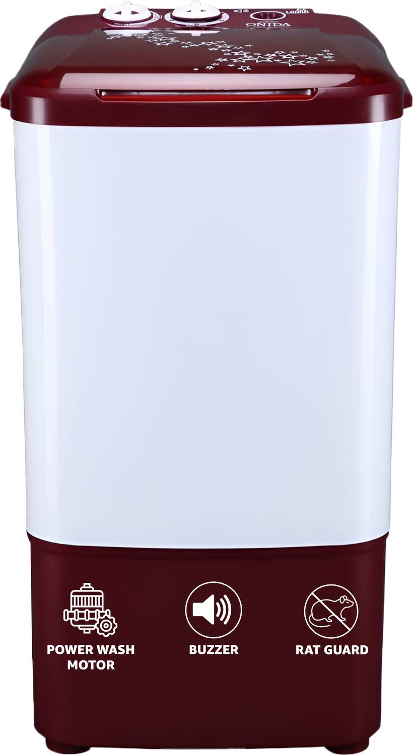 ONIDA 6.5 kg Washer only Red