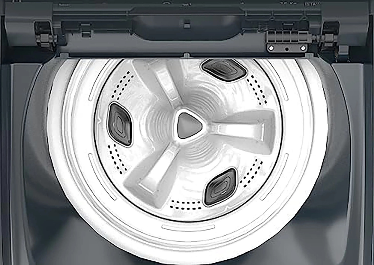 Image of Whirlpool 8.5 kg Fully Automatic Top Load Washing Machine with In-built Heater Grey