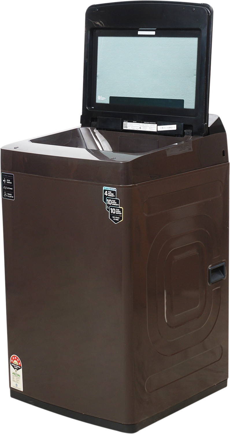 Image of IFB 8 kg Fully Automatic Top Load Washing Machine Brown, Grey, Silver