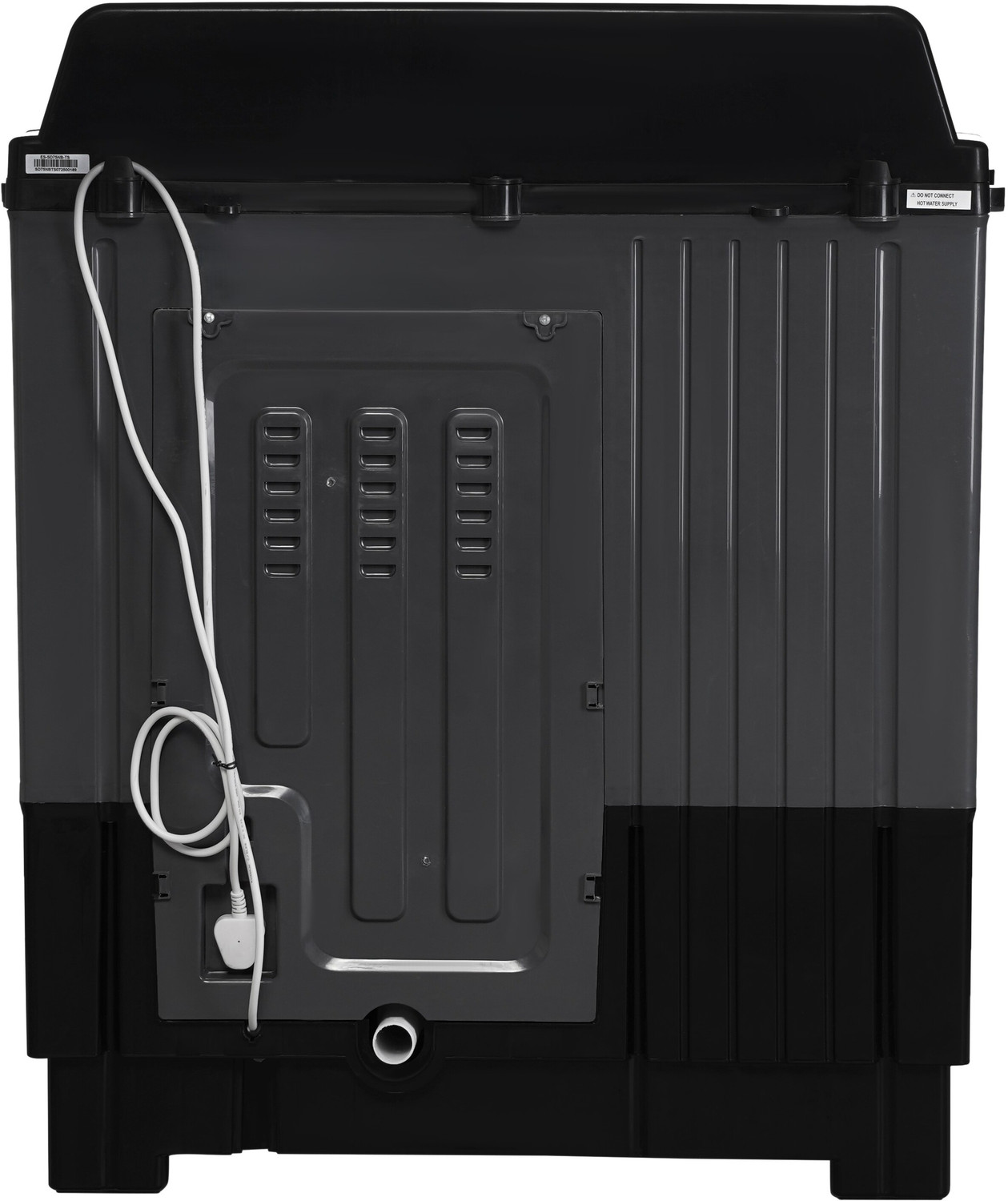 Image of Sharp 7.5 kg Semi Automatic Top Load Washing Machine Grey