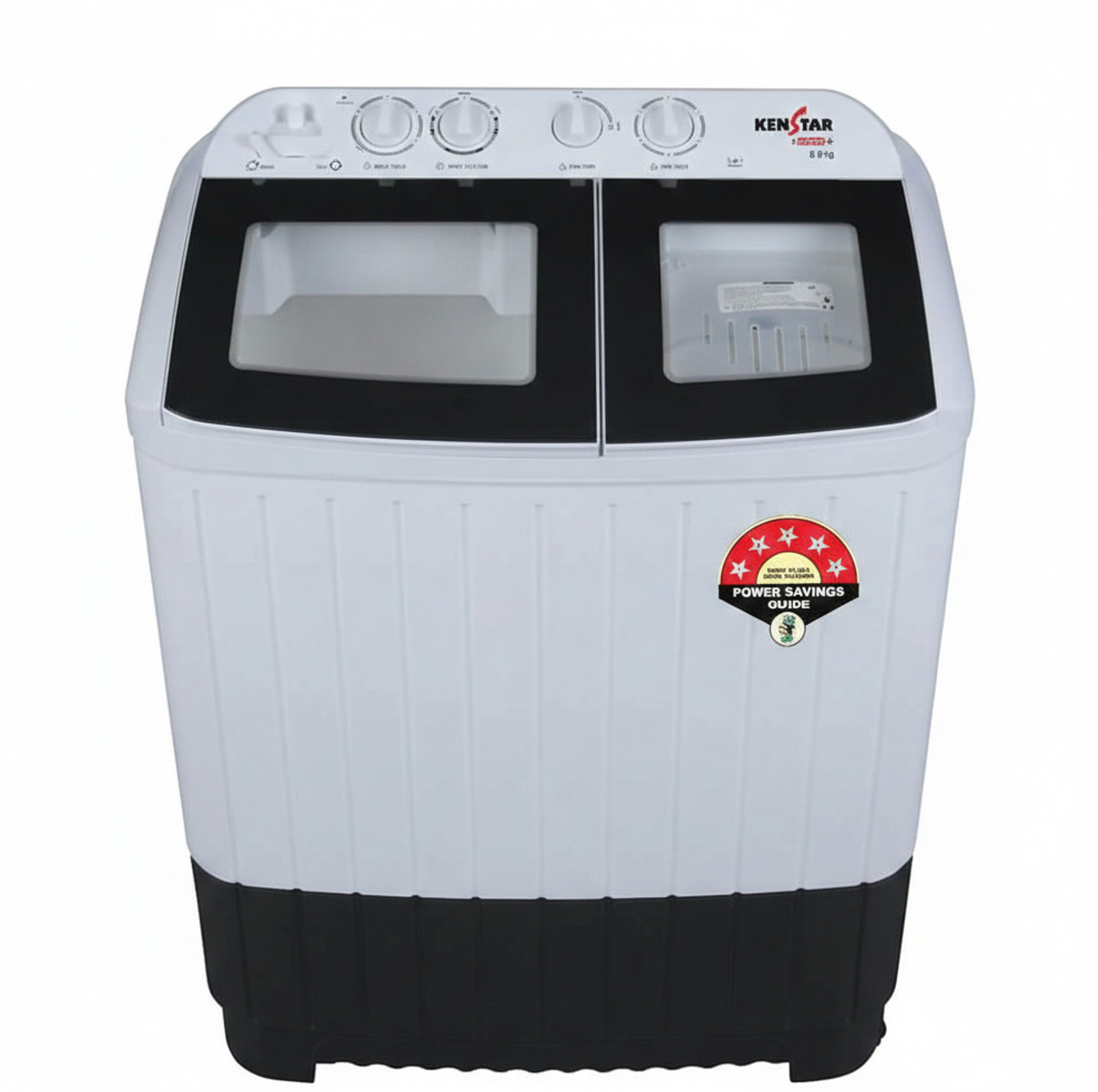 Image of Kenstar 8.5 kg Semi Automatic Top Load Washing Machine Grey, White