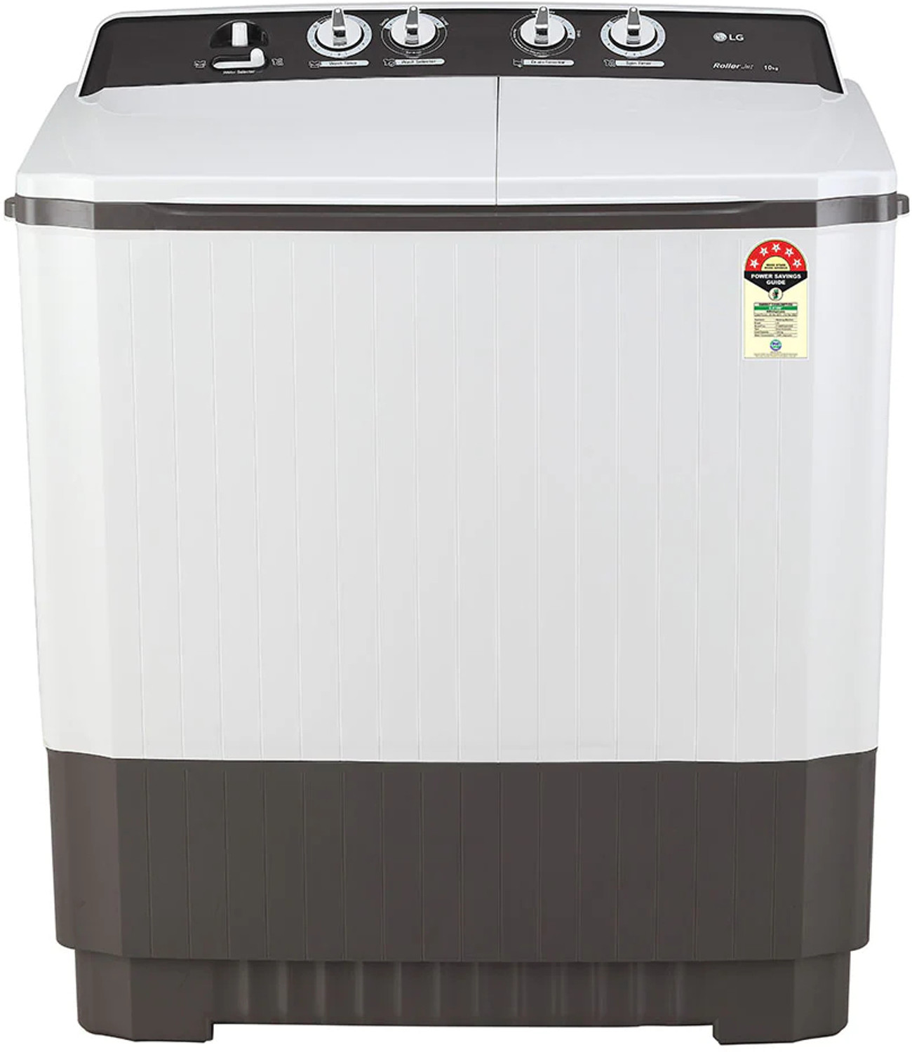 Image of LG 10 kg Semi Automatic Top Load Washing Machine Grey, White