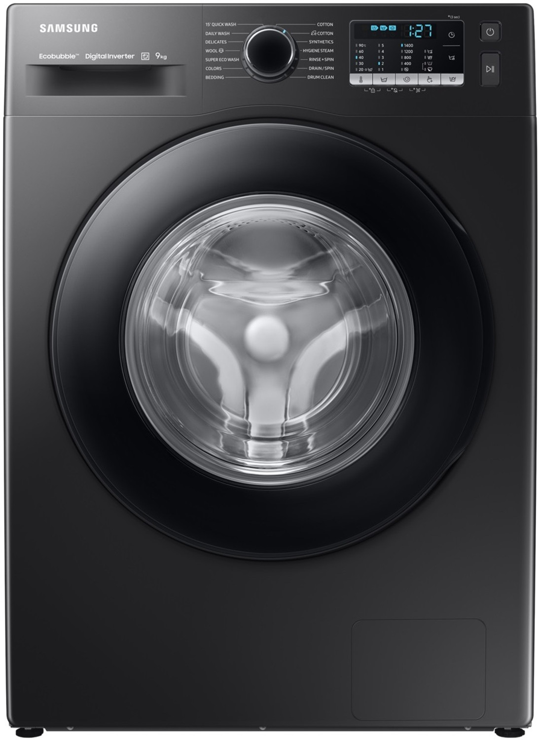 Image of Samsung 9 kg Fully Automatic Front Load Washing Machine with In-built Heater Grey
