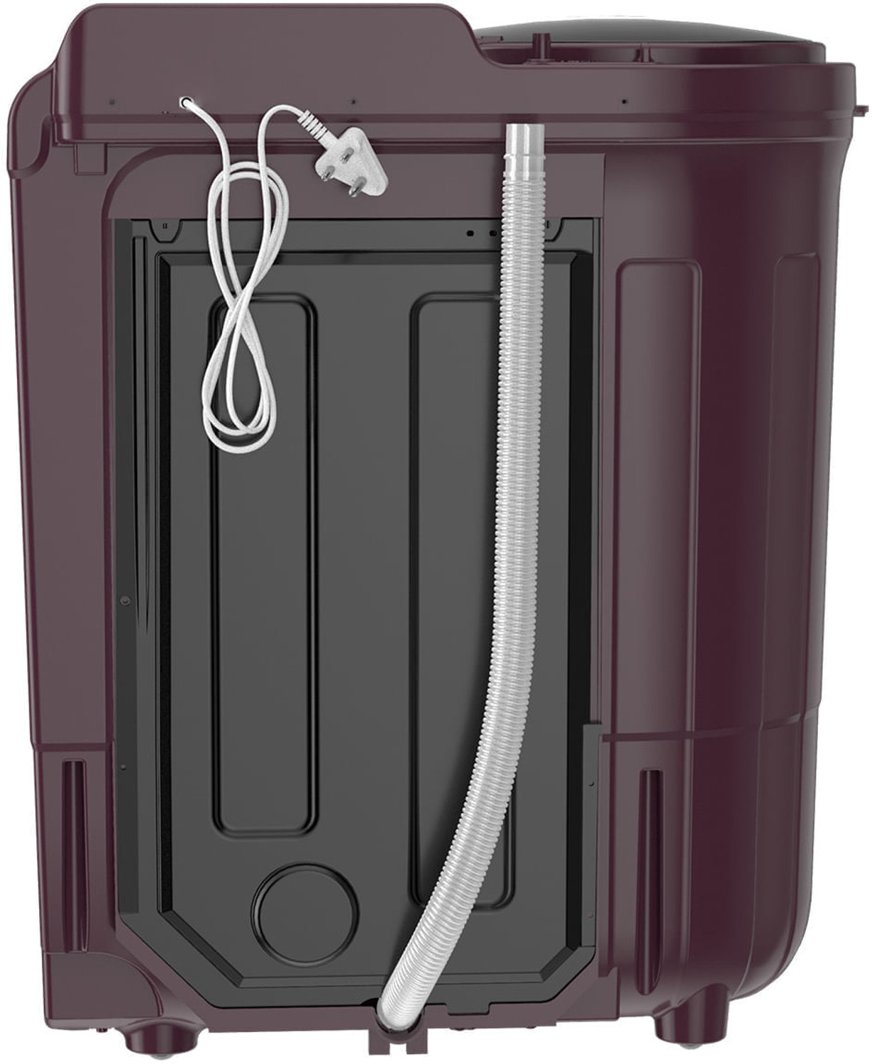 Image of Whirlpool 7.5 kg Semi Automatic Top Load Washing Machine Maroon