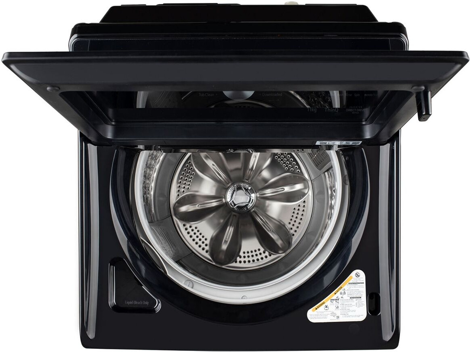 Image of LG 11 kg Fully Automatic Top Load Washing Machine with In-built Heater Black