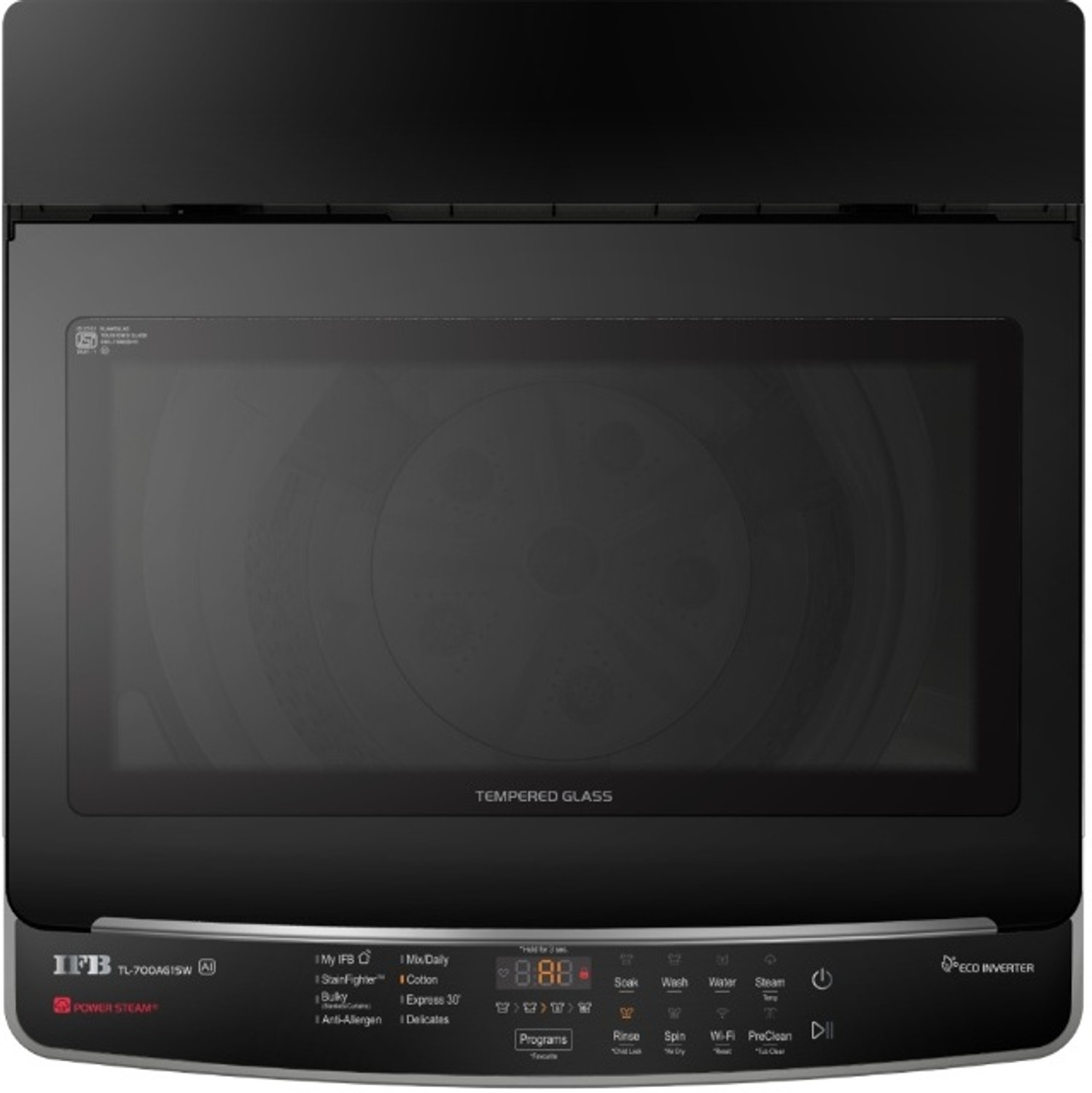 Image of IFB 8 kg Fully Automatic Top Load Washing Machine with In-built Heater Grey