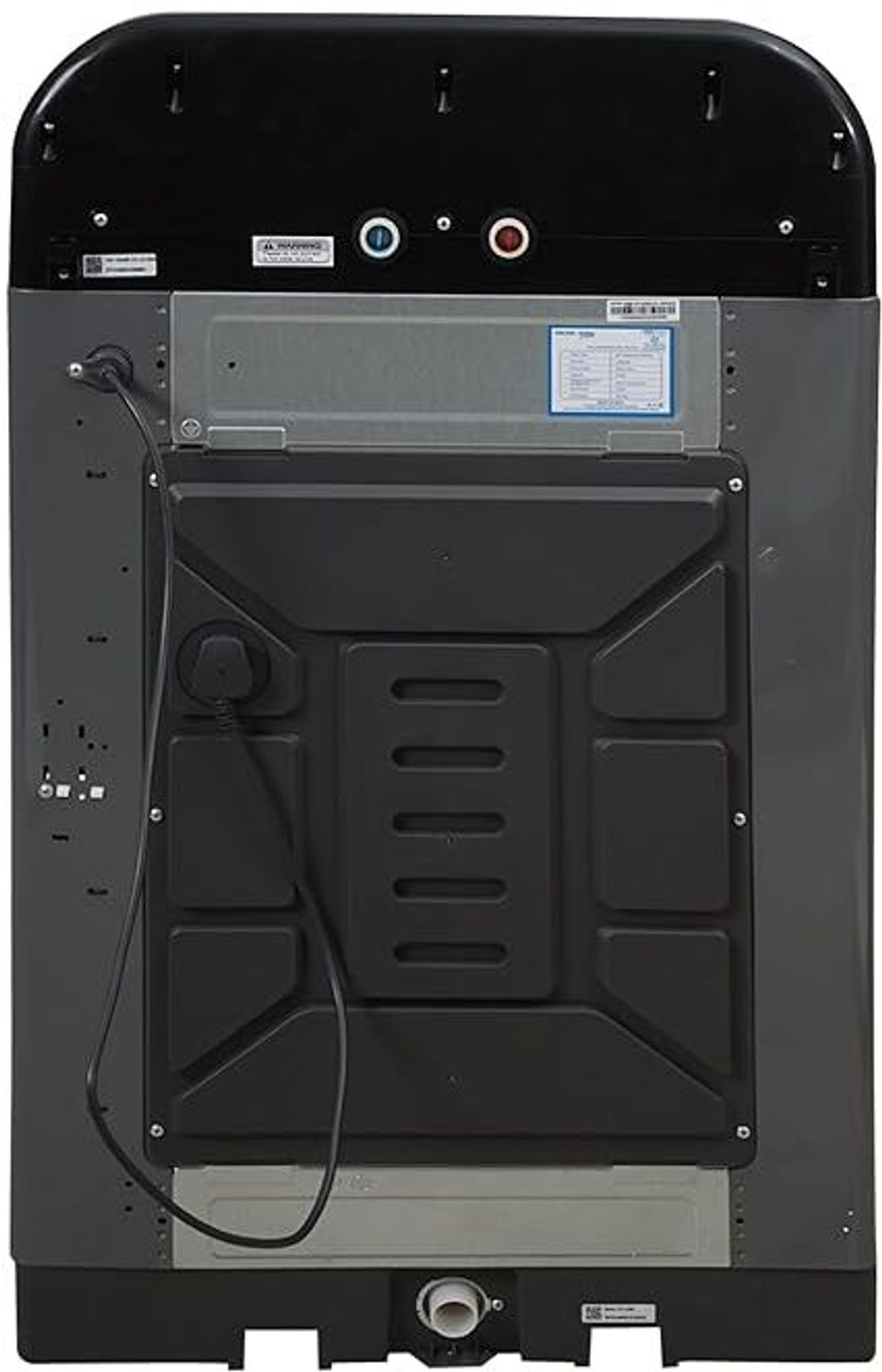 Image of Voltas Beko 9 kg Fully Automatic Top Load Washing Machine with In-built Heater Black