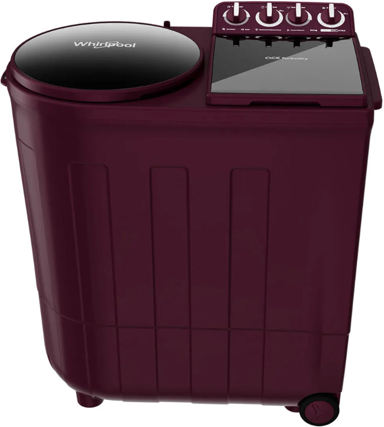 Image of Whirlpool 8.5 kg Semi Automatic Top Load Washing Machine Maroon