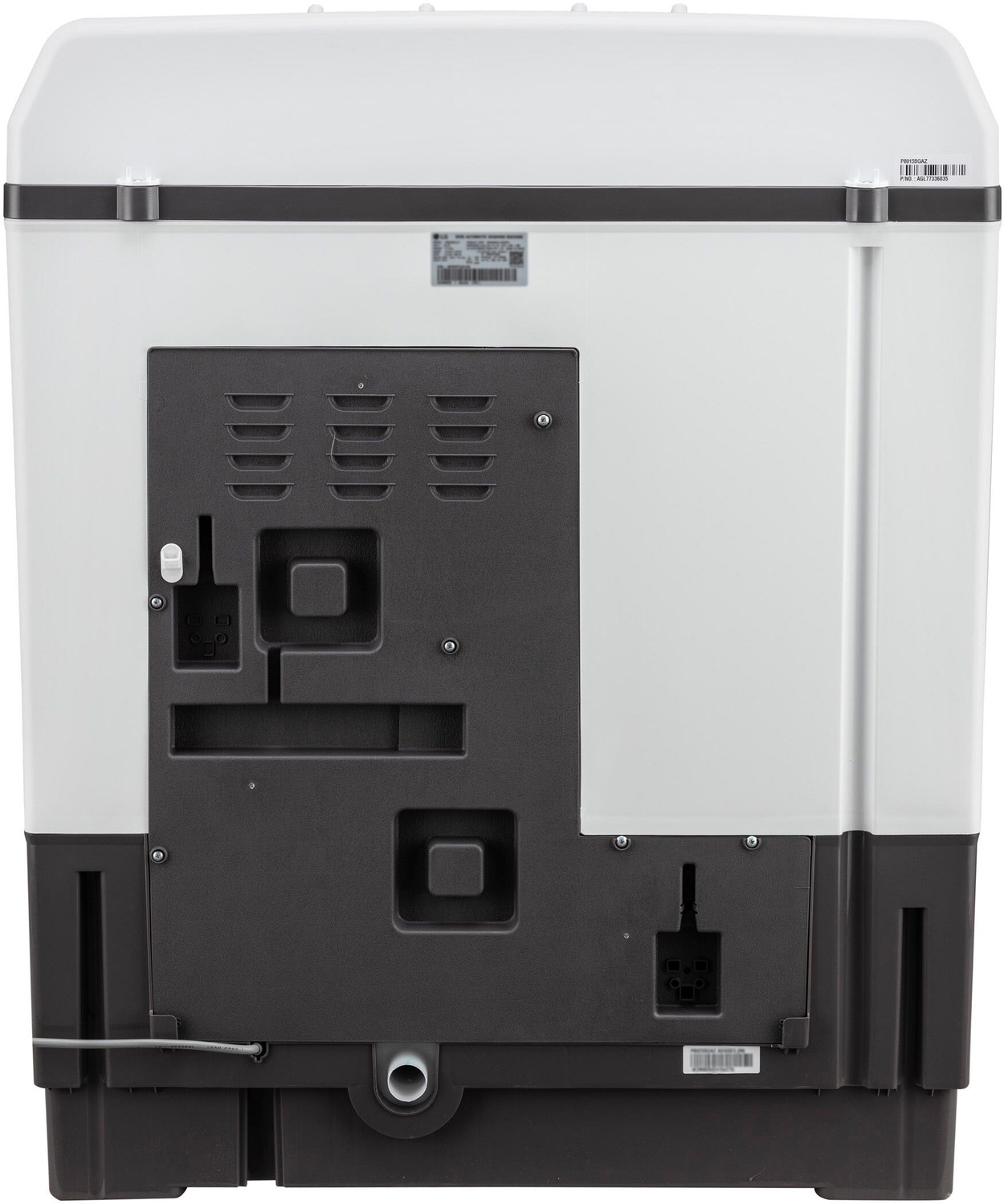Image of LG 8 kg Semi Automatic Top Load Washing Machine Grey