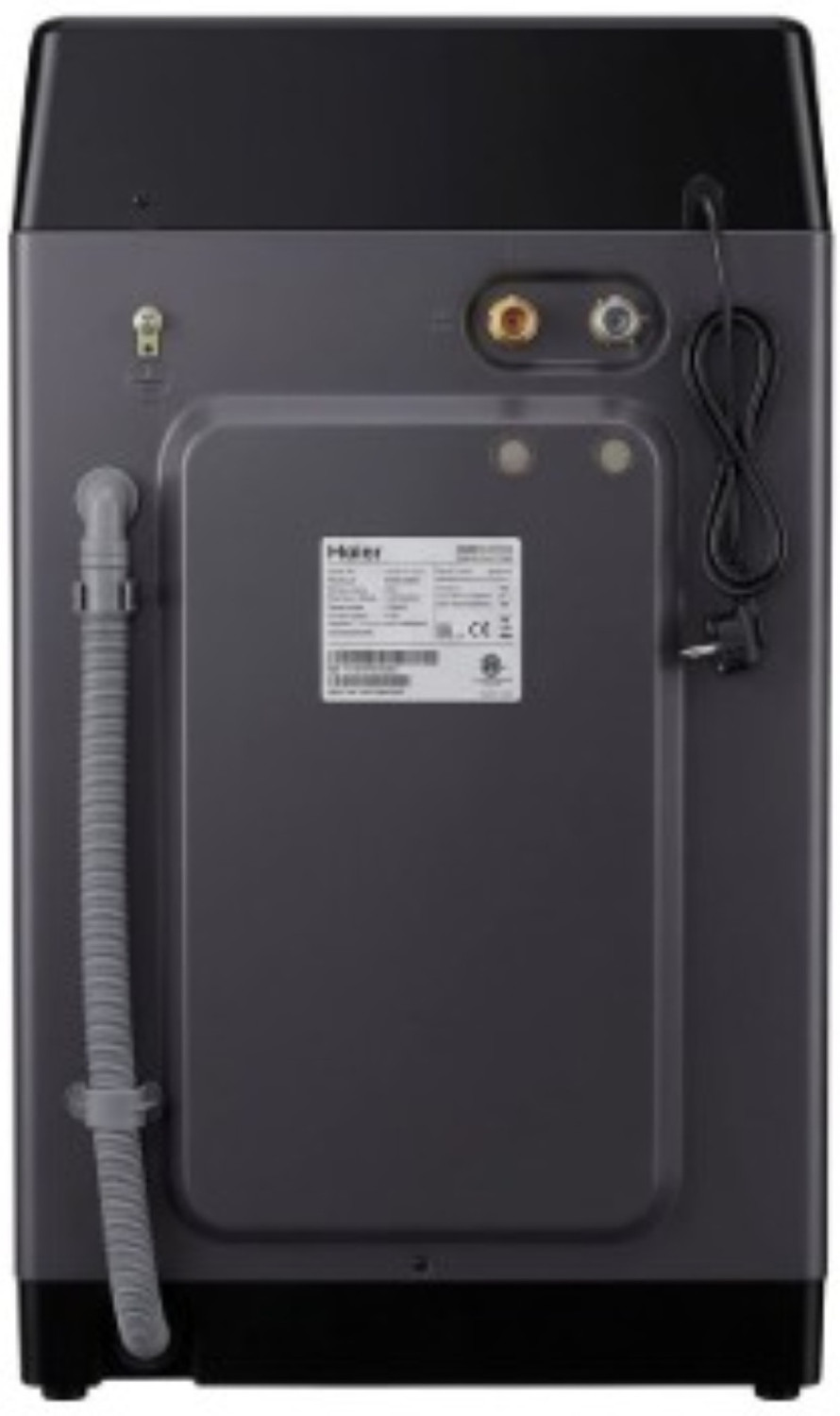 Image of Haier 10.5 kg Fully Automatic Top Load Washing Machine with In-built Heater Black
