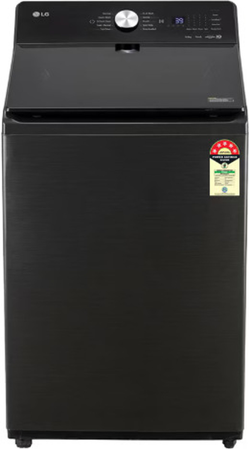 Image of LG 10 kg Fully Automatic Front Load Washing Machine with In-built Heater Black