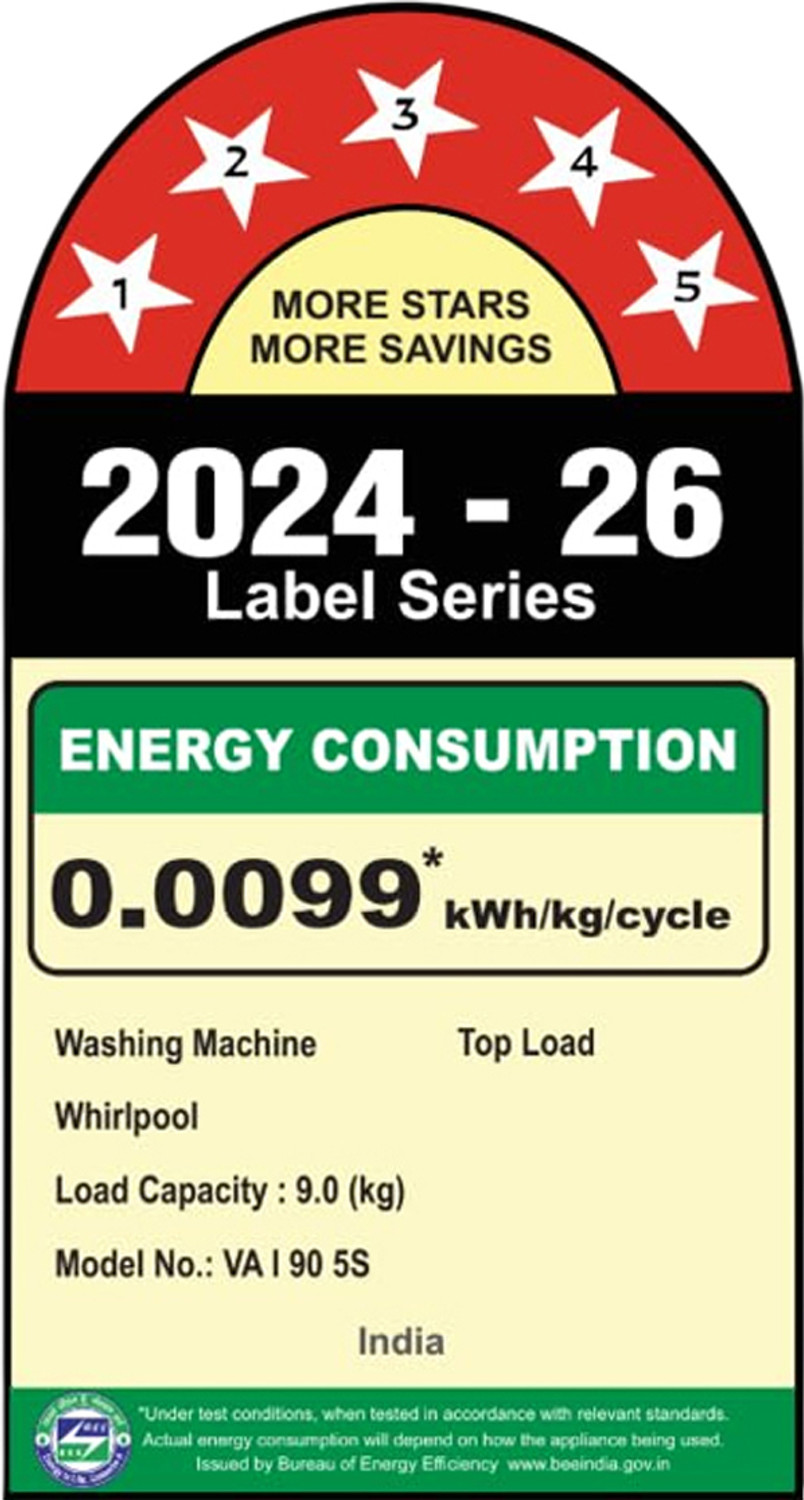 Image of Whirlpool 9 kg Fully Automatic Top Load Washing Machine Grey