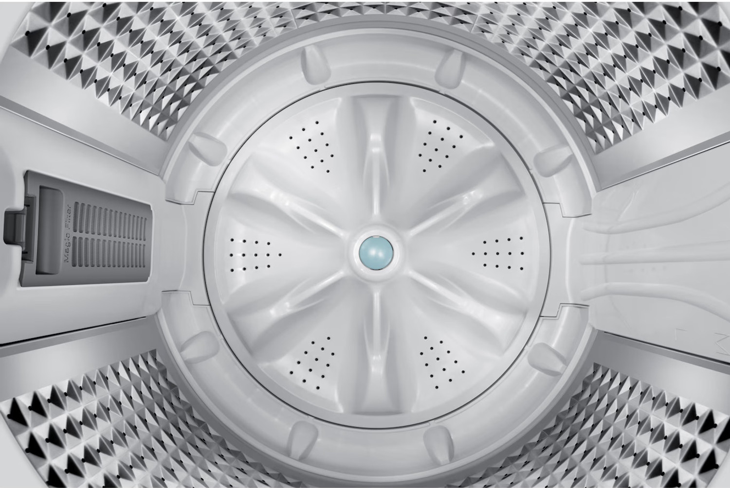 Image of Samsung 7 kg Fully Automatic Top Load Washing Machine with In-built Heater Grey