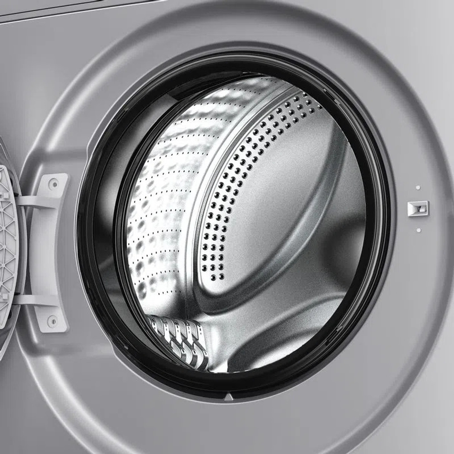 Image of Whirlpool 8 kg Fully Automatic Front Load Washing Machine with In-built Heater Black