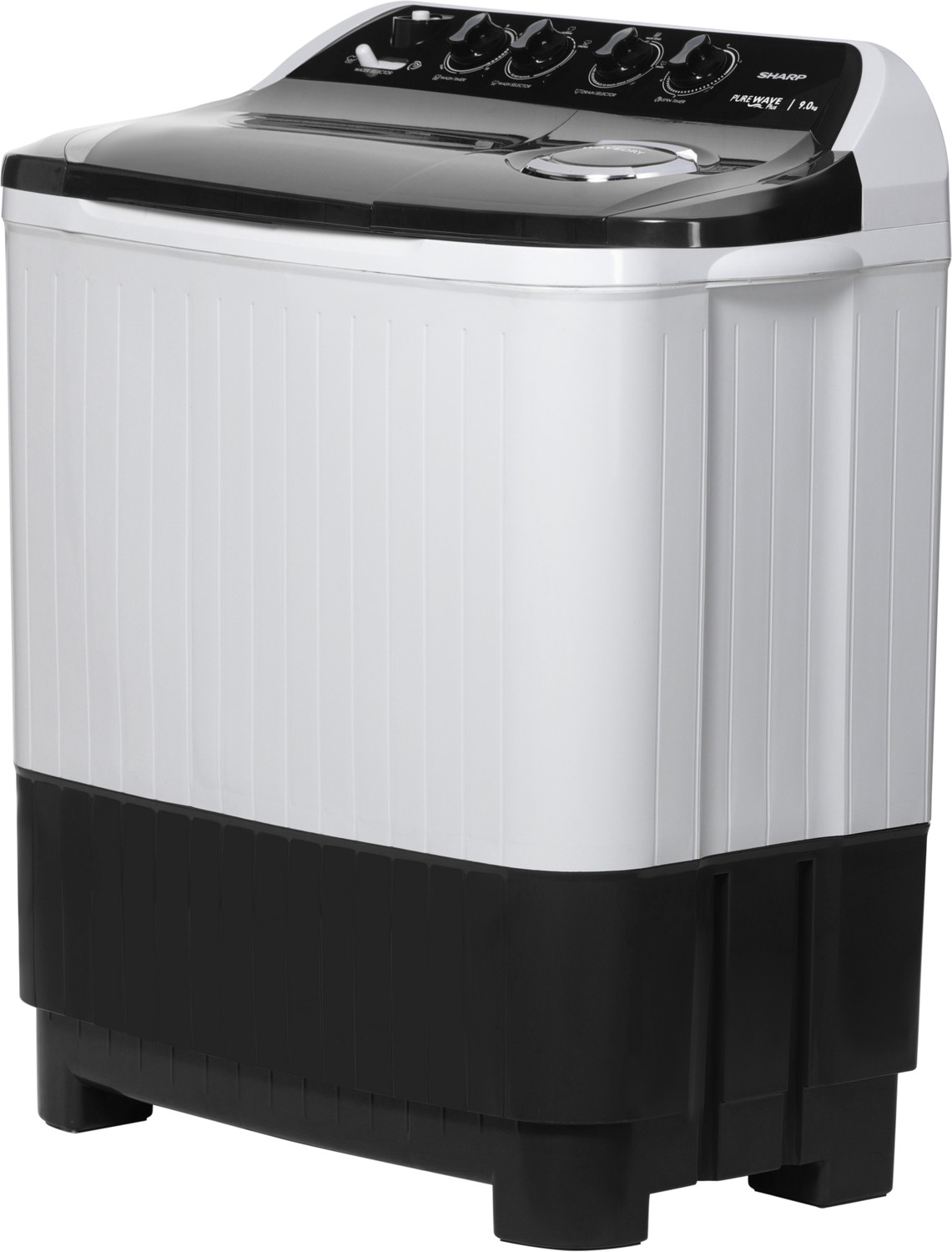 Image of Sharp 9 kg Semi Automatic Top Load Washing Machine Grey