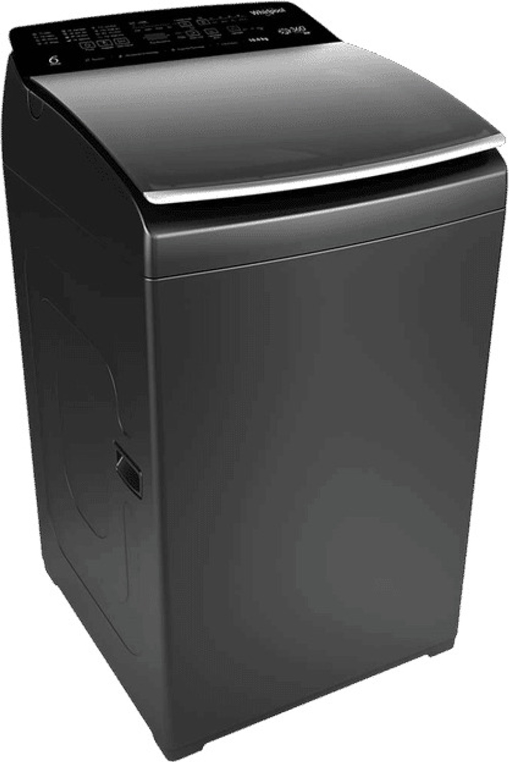 Image of Whirlpool 10 kg Fully Automatic Top Load Washing Machine with In-built Heater Grey