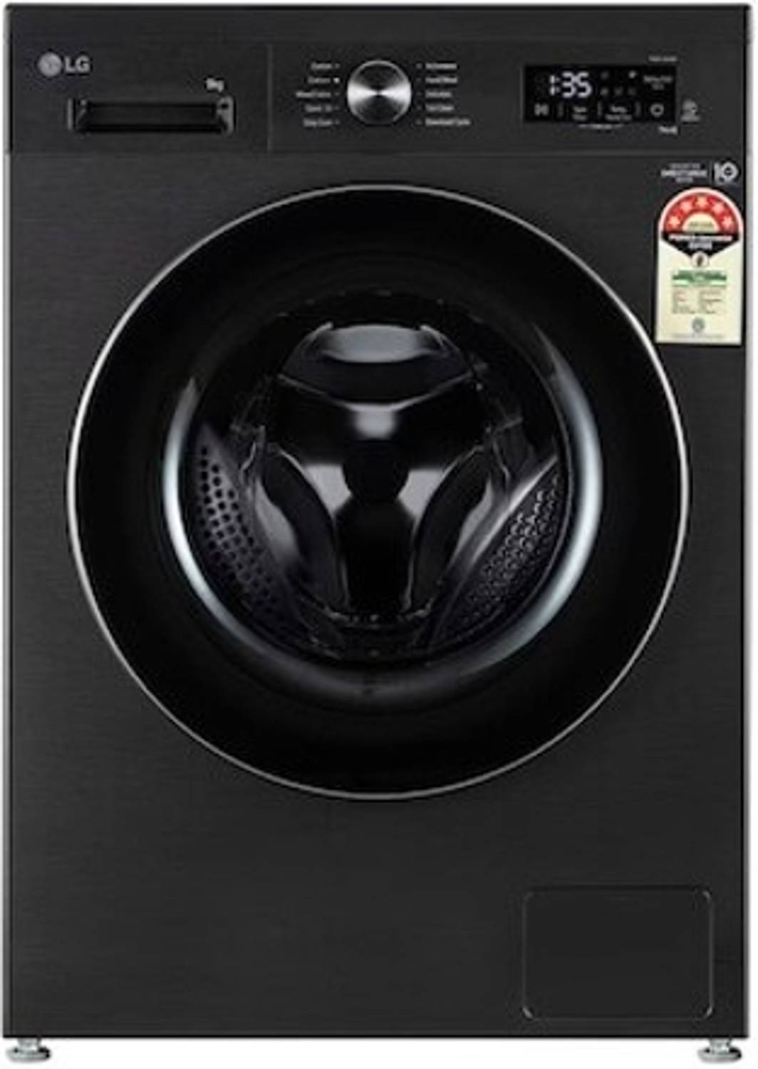 LG 9 kg Fully Automatic Front Load Black (FHB1209Z4B)