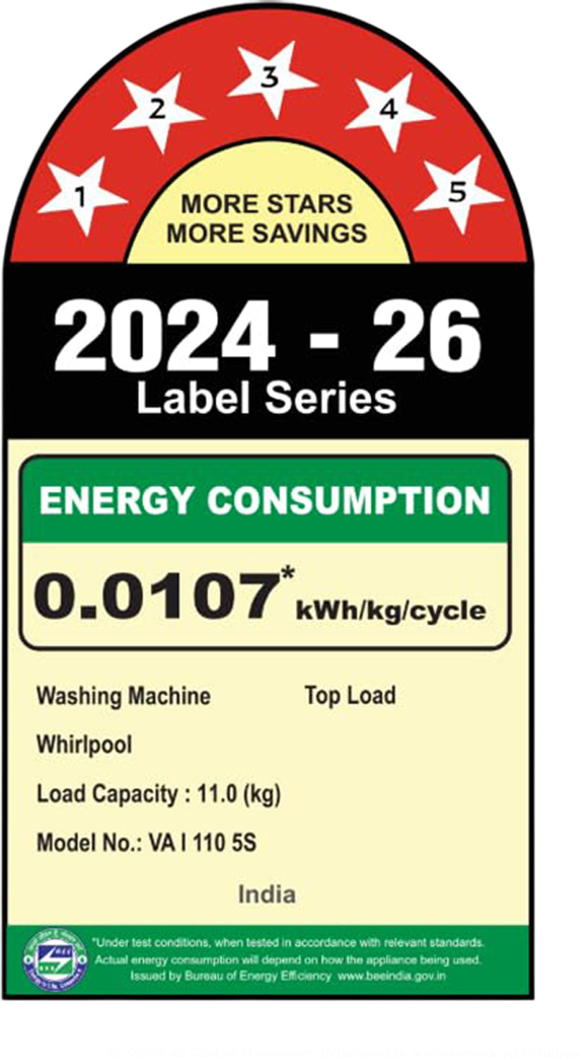 Image of Whirlpool 11 kg Fully Automatic Top Load Washing Machine with In-built Heater Grey