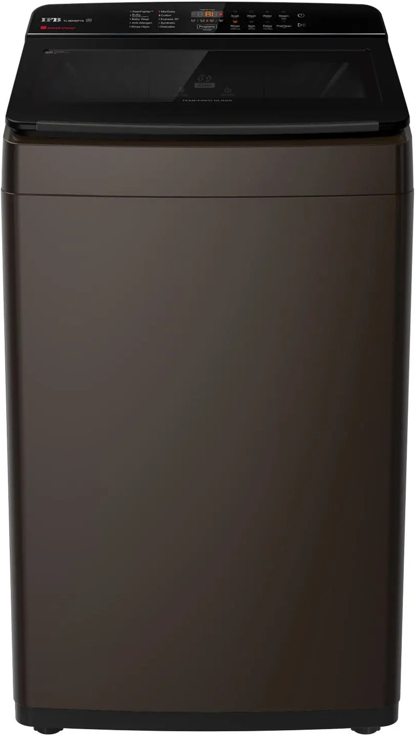 Image of IFB 8 kg Fully Automatic Top Load Washing Machine Brown