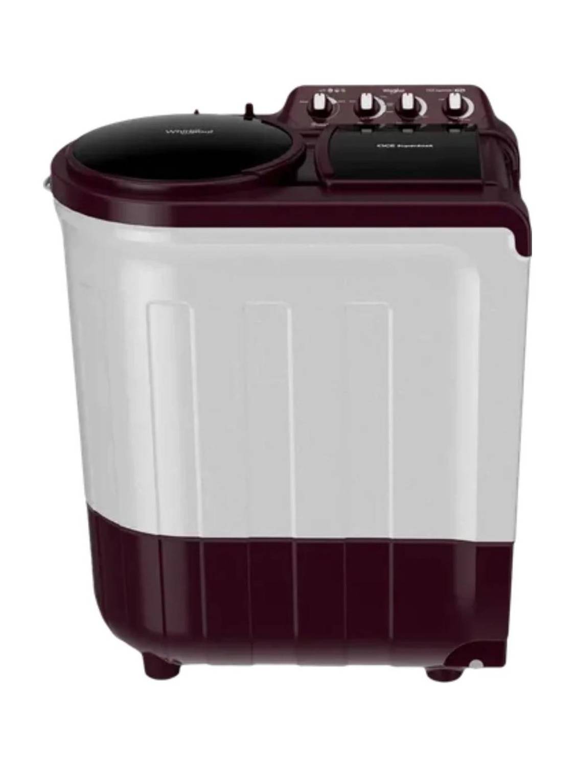 Whirlpool 7 kg Semi Automatic Top Load Washing Machine Maroon