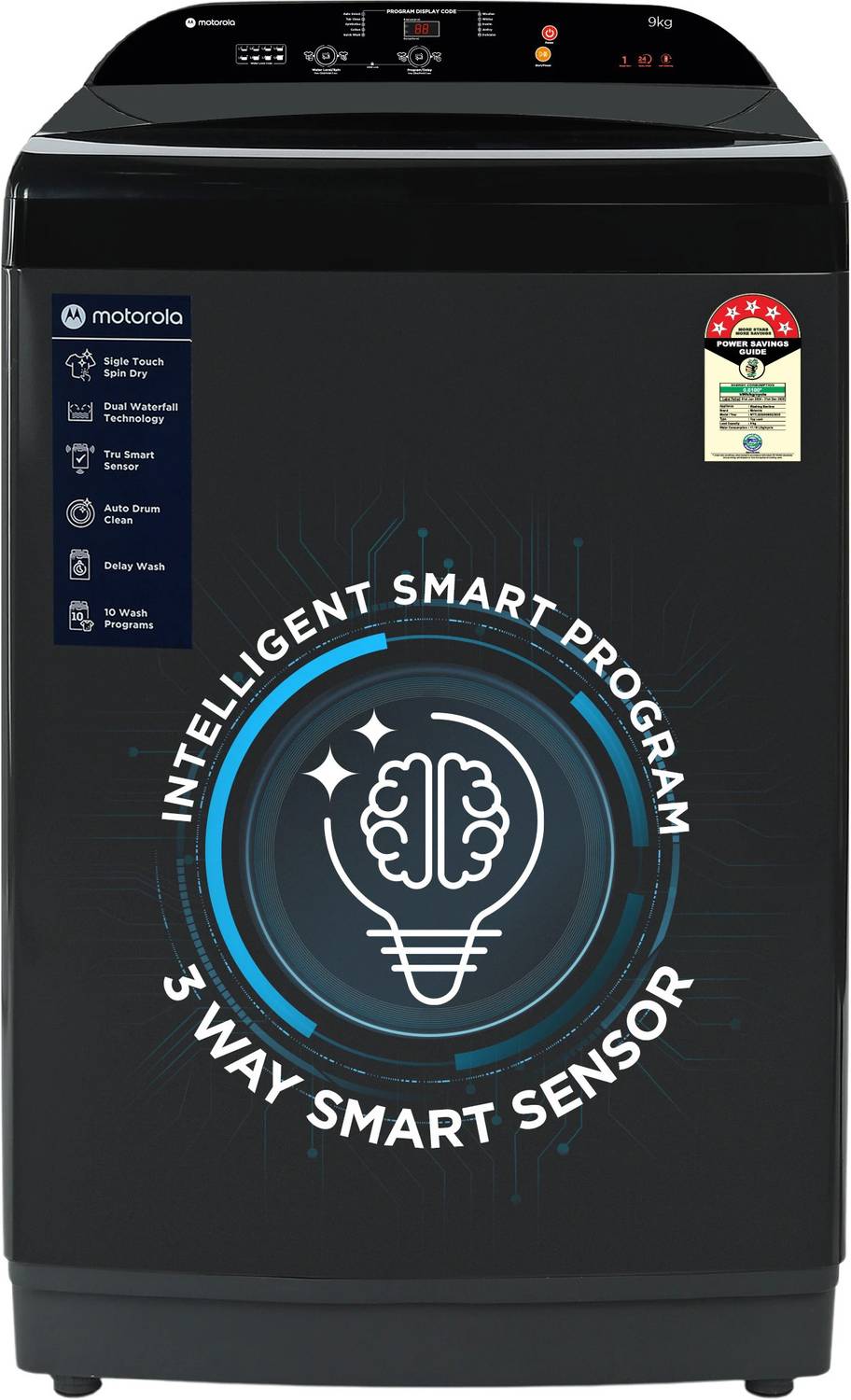 MOTOROLA 9 kg 5 Star, Intelligent Smart Programs Fully Automatic