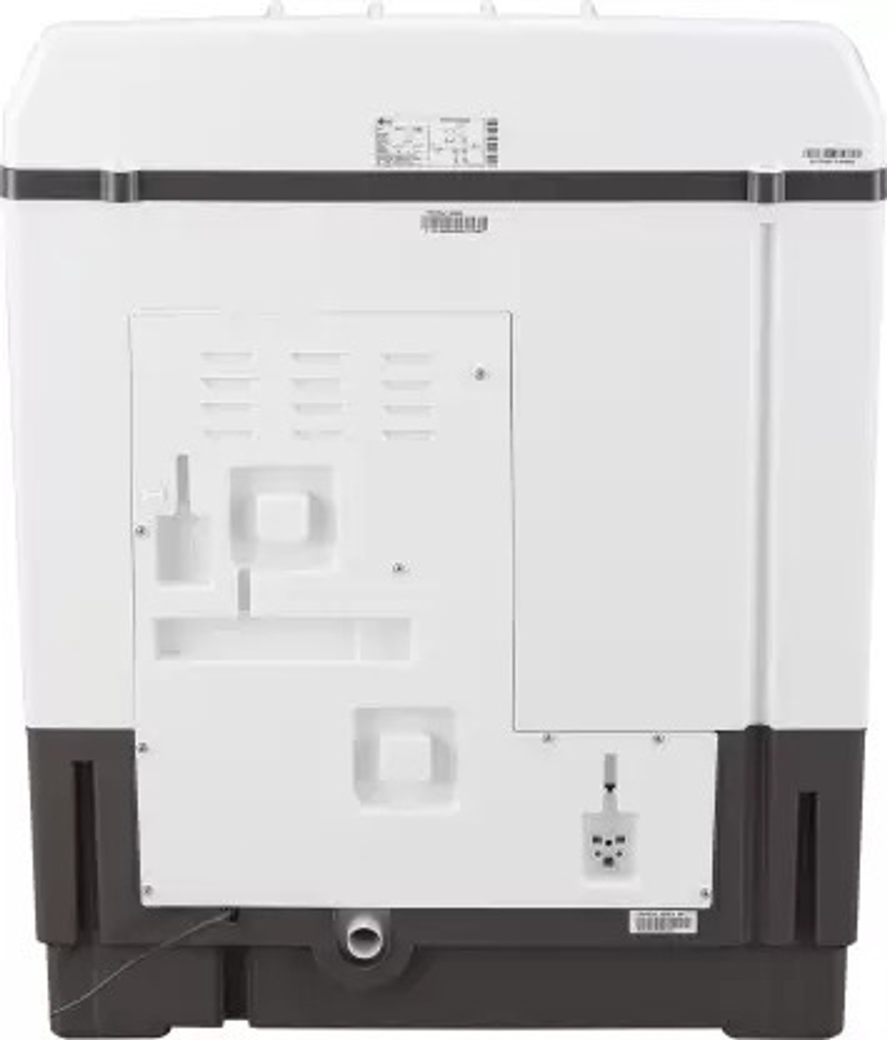 Image of LG 10 kg Semi Automatic Top Load Washing Machine Grey, White